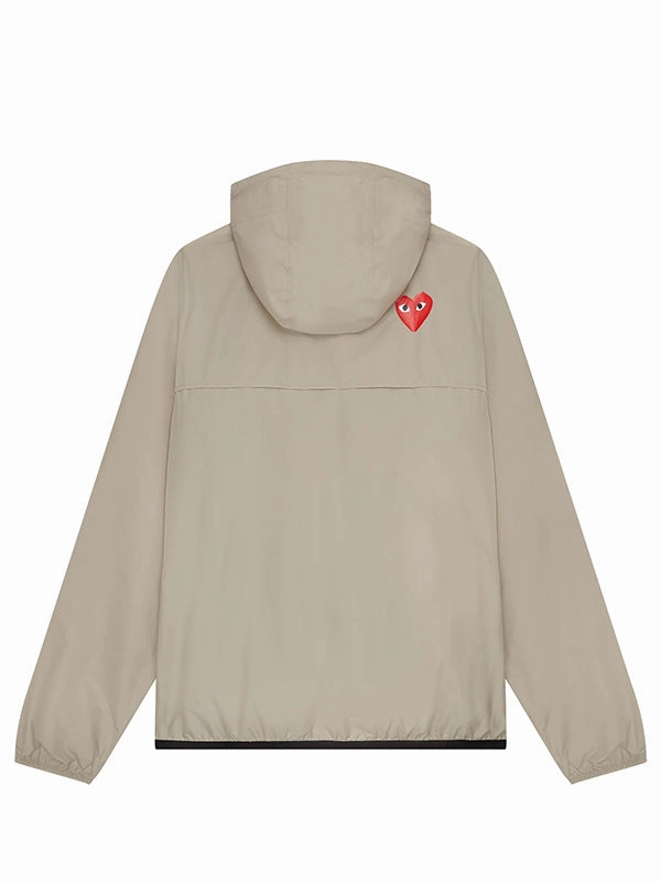 Unisex K-Way Anorak - Beige Effortless Wear Shield