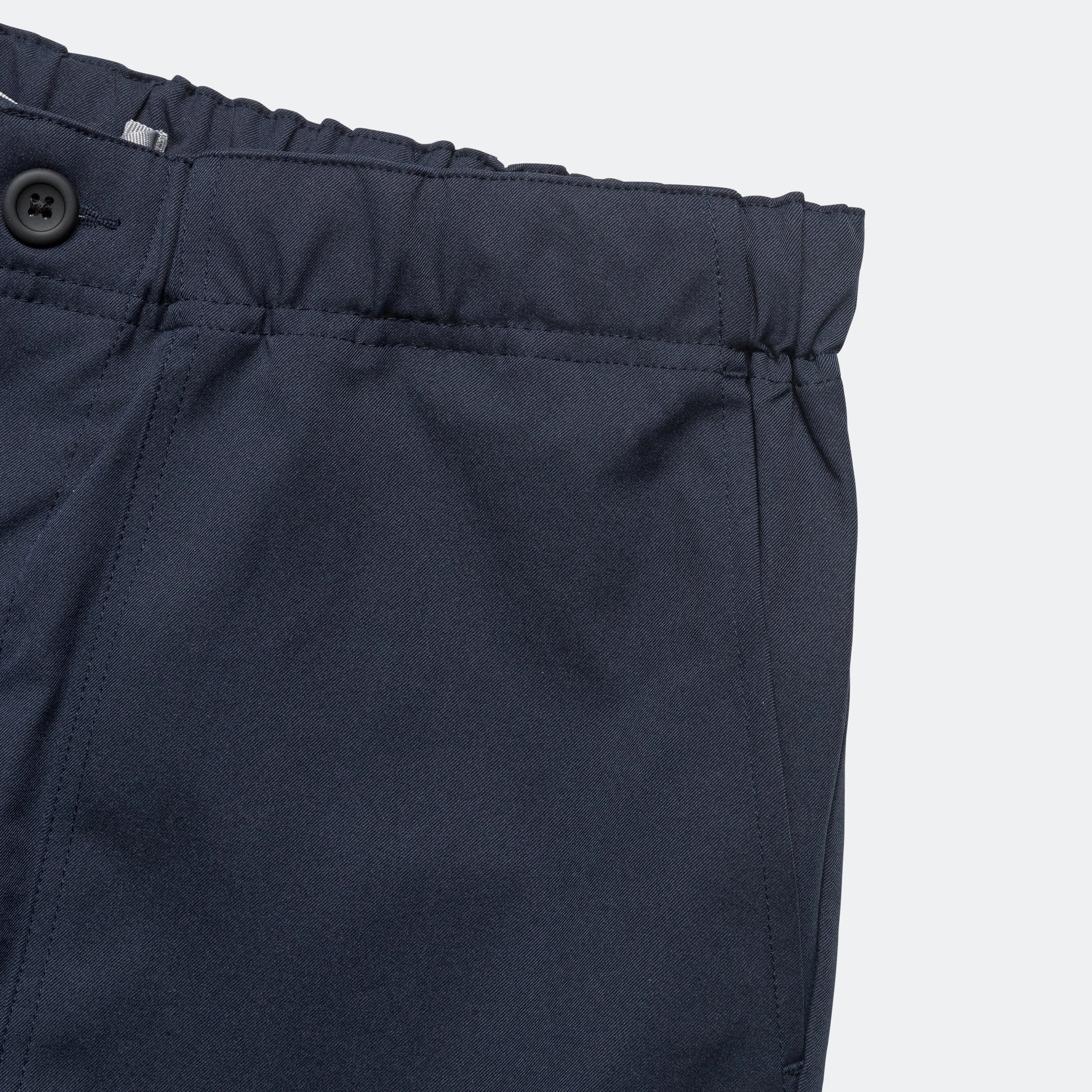 Ezra Fatigue Solatex Twill Shorts - Dark Navy stripe design