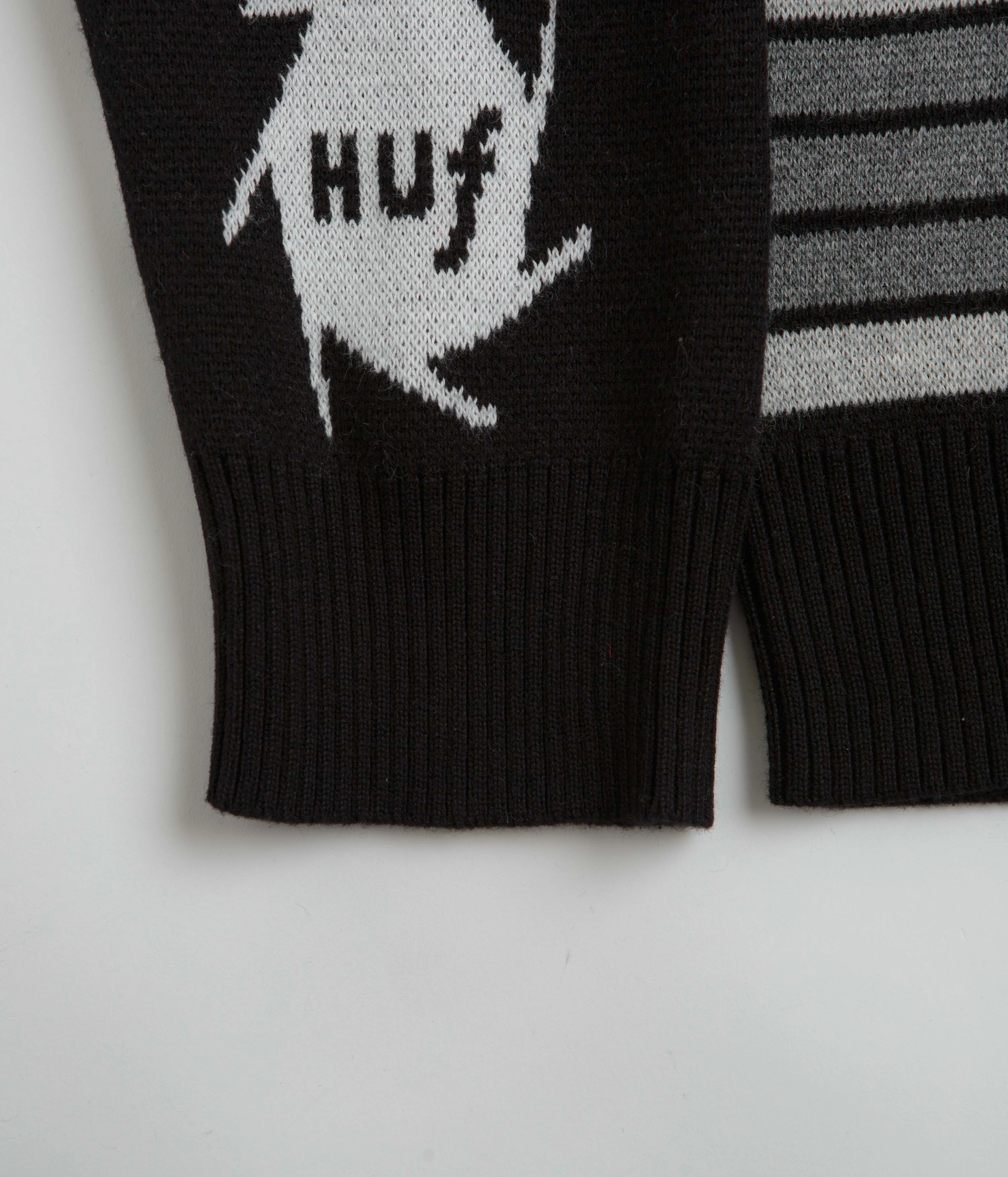 HUF x Kodak Dark Room Jacquard Knit Sweatshirt - Black Street-Ready Wear