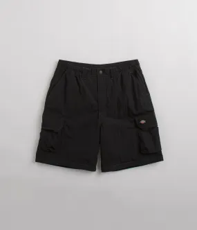 Dickies Jackson Cargo Shorts - Black Athletic Silhouette Wrinkle-Resistant