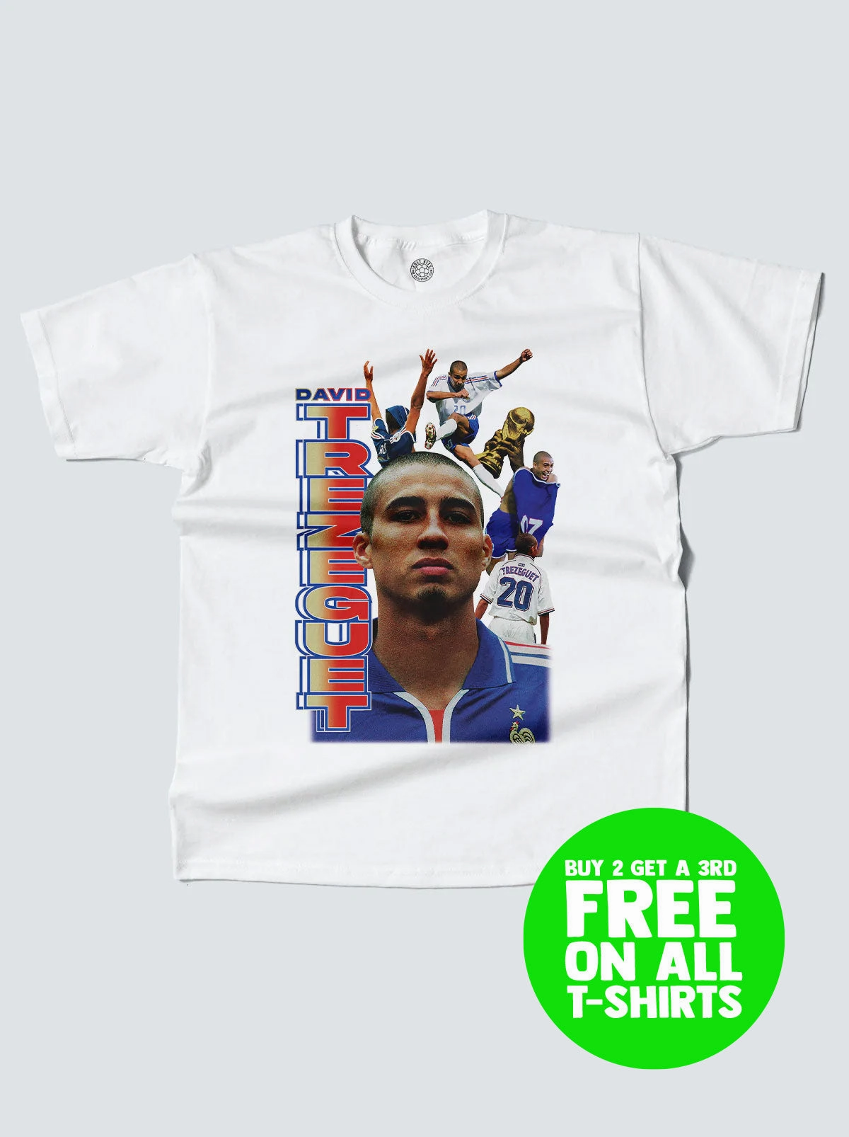 FRANCE TREZEGUET BOOTLEG TEE Low Impact Dye