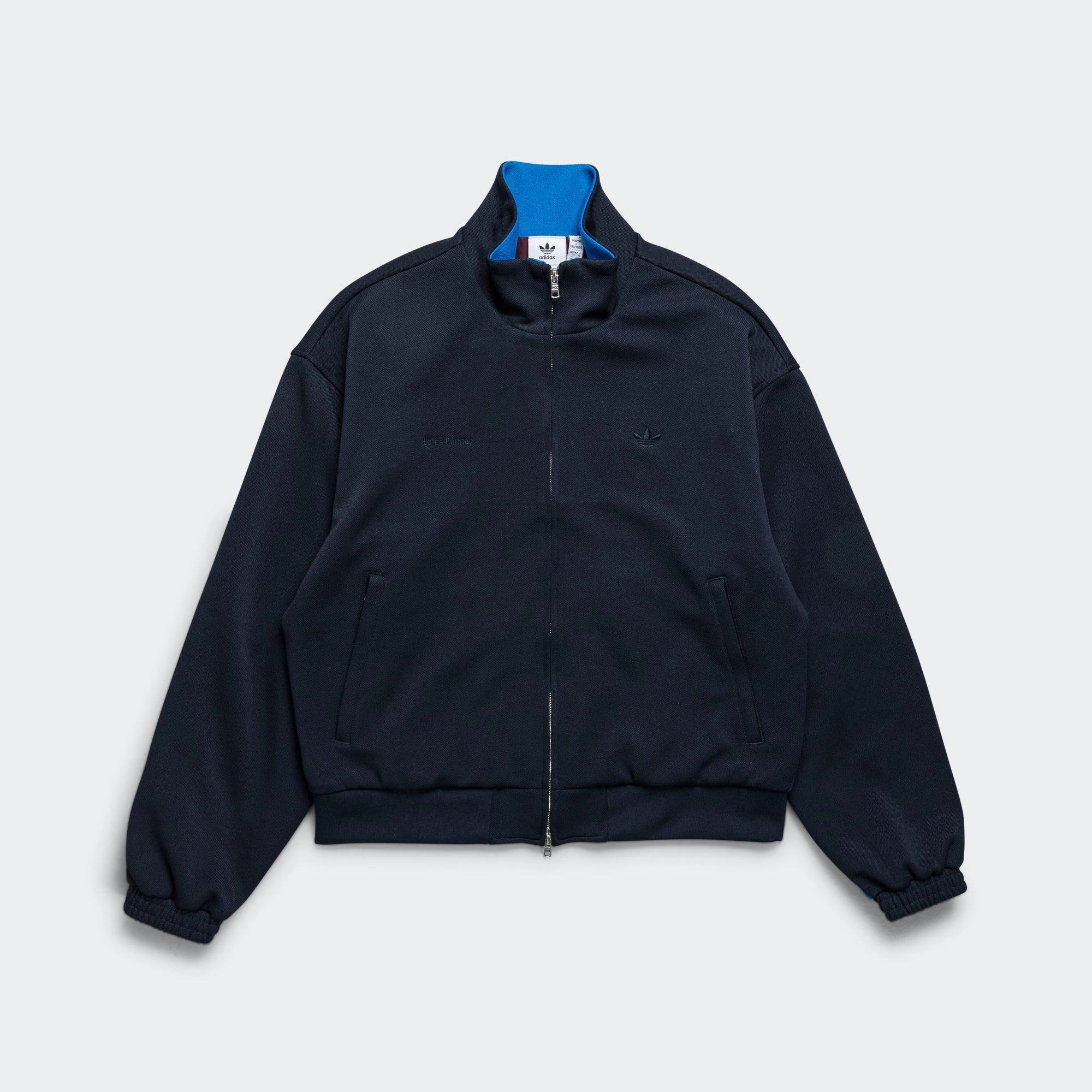 Pique Track Top x Wales Bonner - Night Navy Breathable Softshell Layer