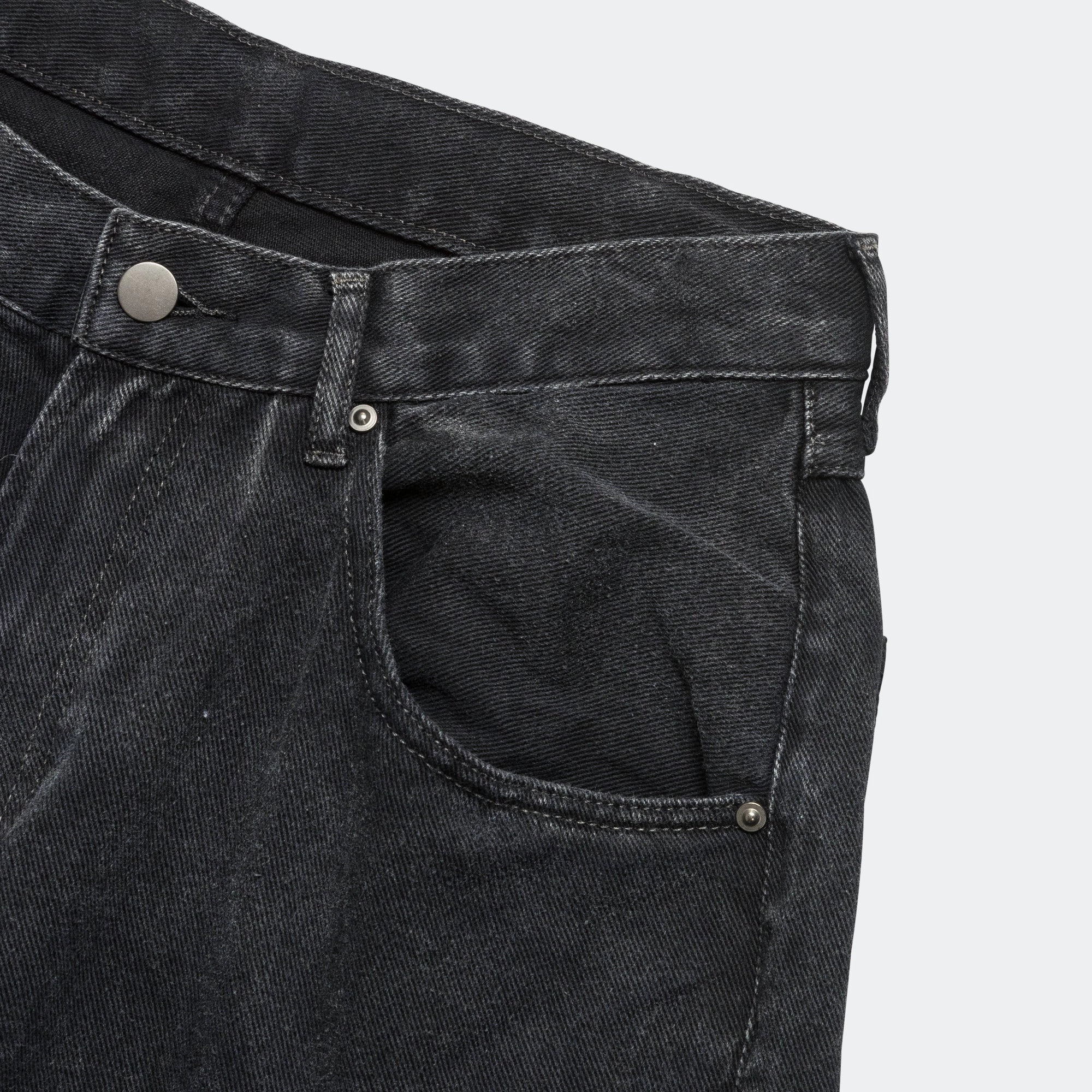 Faded Cargo Shorts - Black Comfort Wearable UVProtection