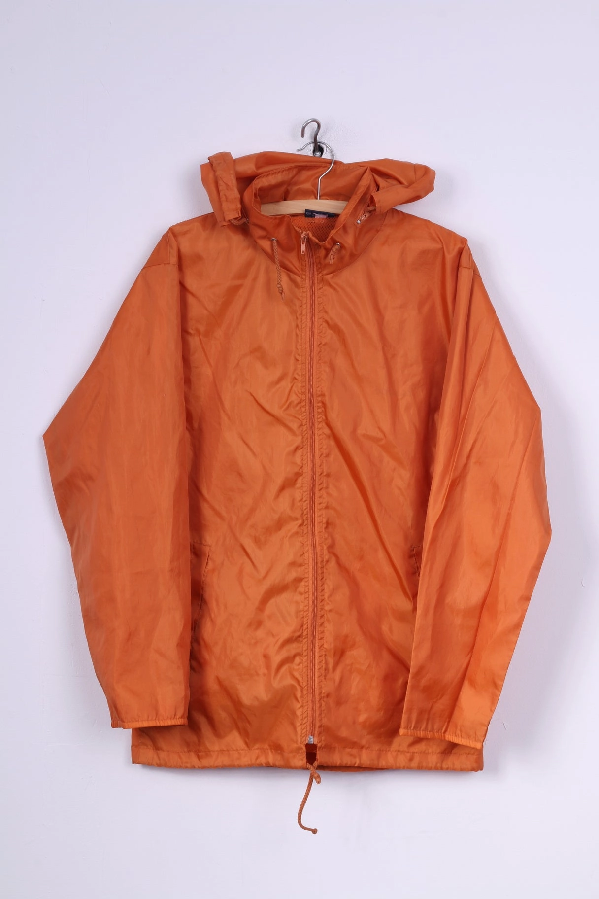 suitable for cosplay DONNAY Mens S Jacket orange Lightweight hooded Zip Up Mesh Lined Top