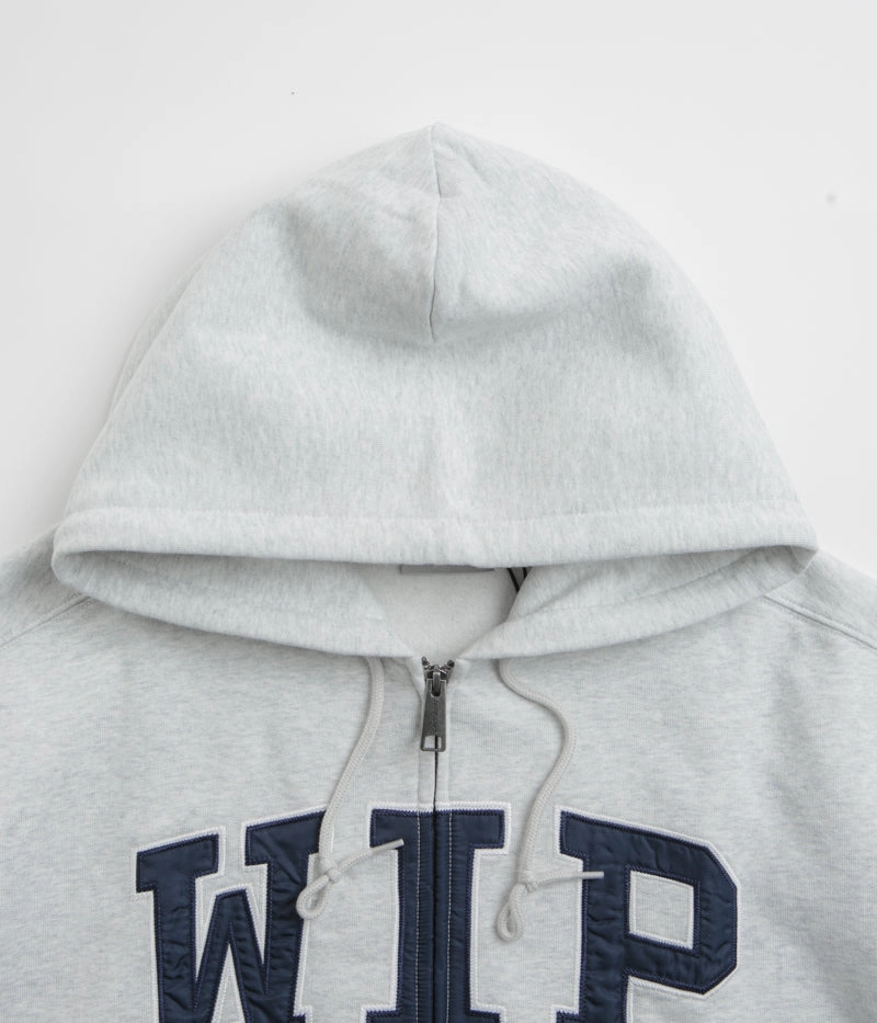 Carhartt Hooded Sweat Jacket - Ash Heather Moisture Wicking Technology