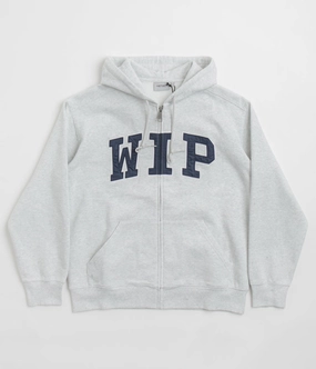 Carhartt Hooded Sweat Jacket - Ash Heather window - shopping Oversized