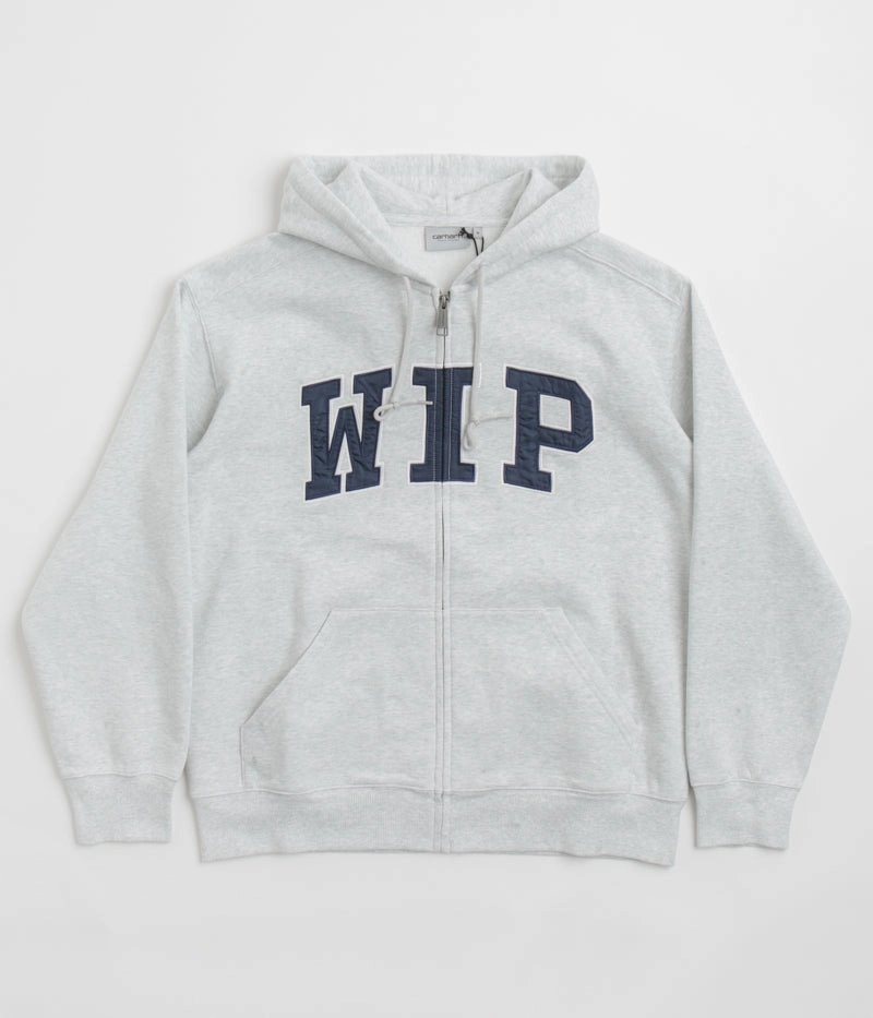 Carhartt Hooded Sweat Jacket - Ash Heather window - shopping Oversized