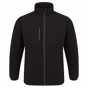 Travel Outfit Outdoor Layer Falcon EarthPro Fleece | BLACK