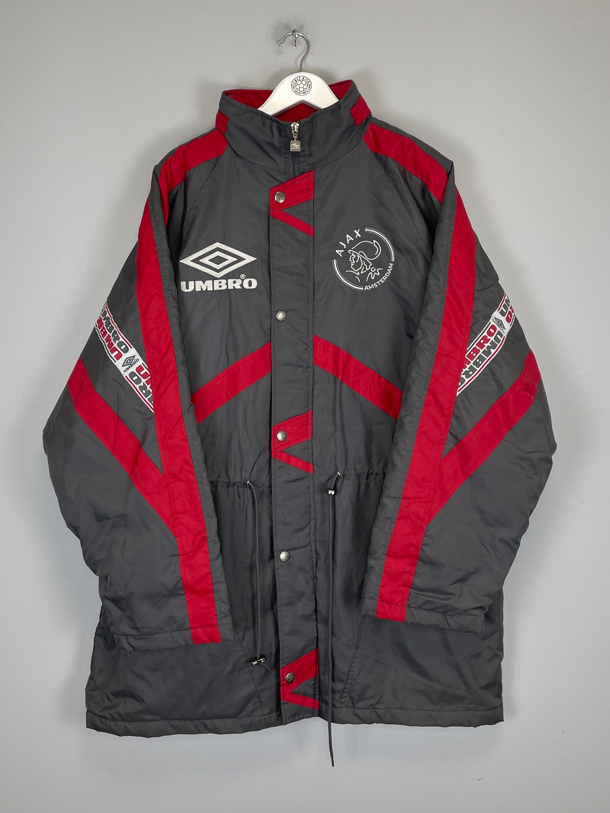 AbrasionResistant Design petite clothing 1995/96 AJAX BENCH COAT (XXL) UMBRO