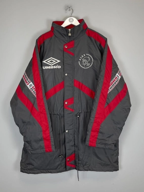 AbrasionResistant Design petite clothing 1995/96 AJAX BENCH COAT (XXL) UMBRO