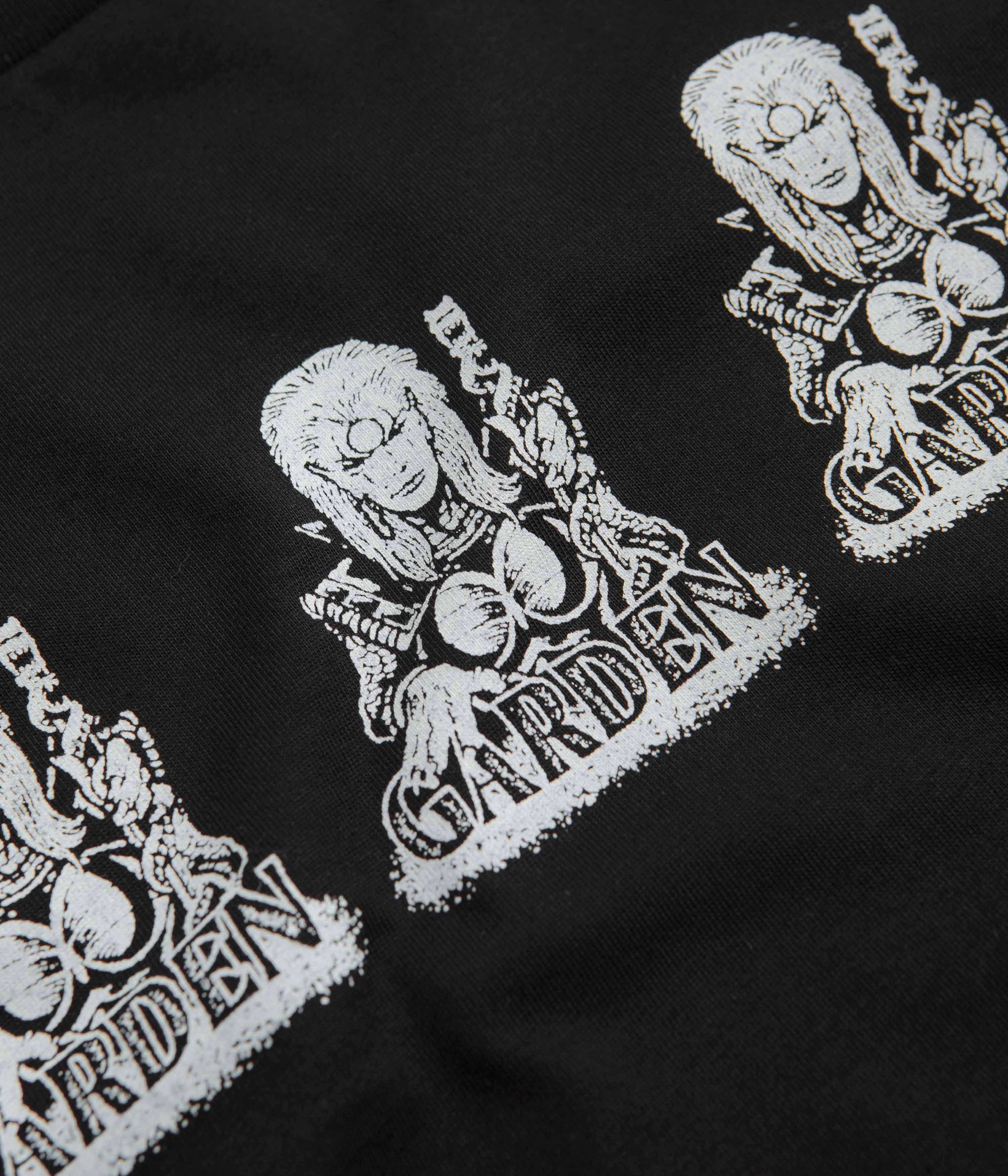 Garden Raiders Long Sleeve T-Shirt - Black men's clothing