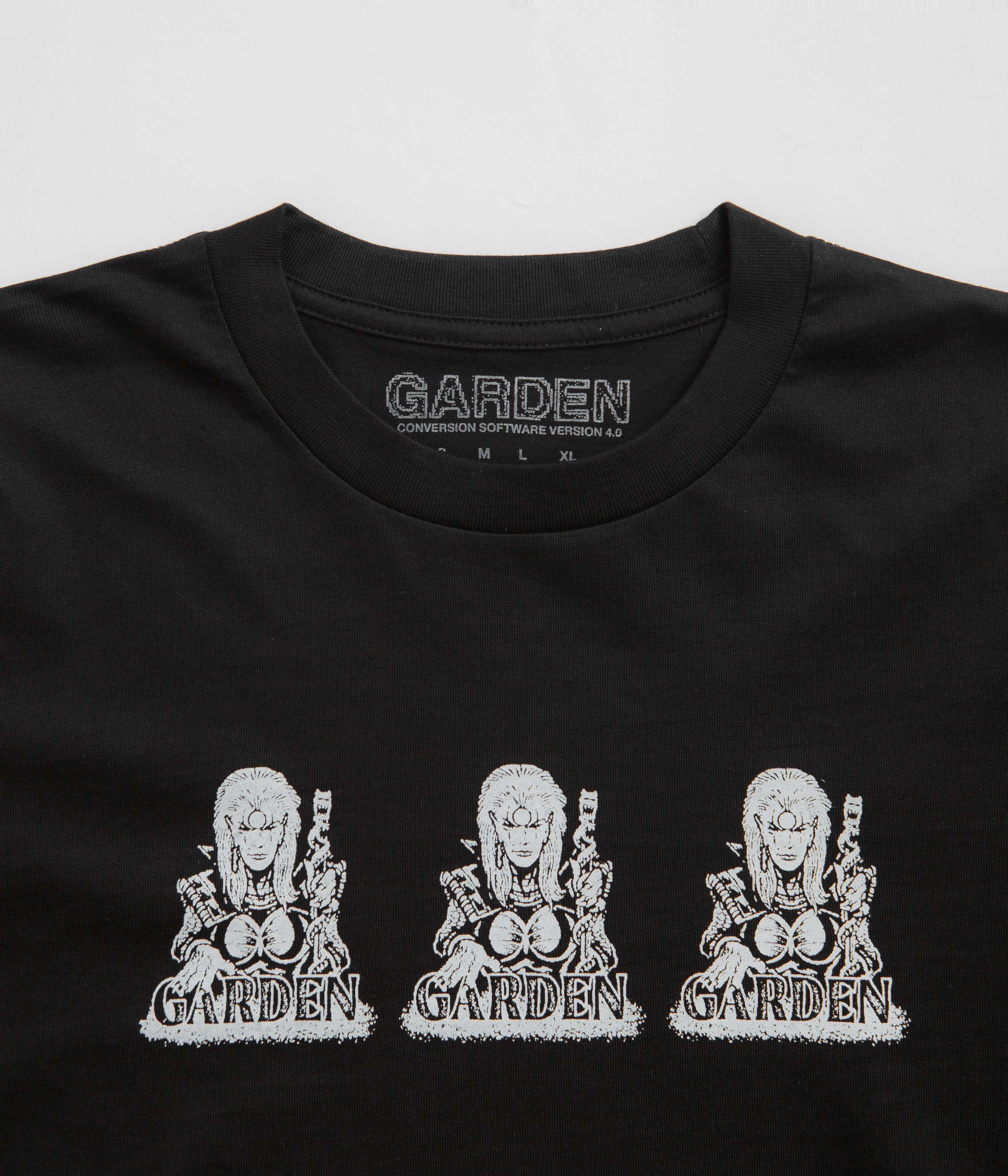 Garden Raiders Long Sleeve T-Shirt - Black Colorfast Material Stylish Outfit