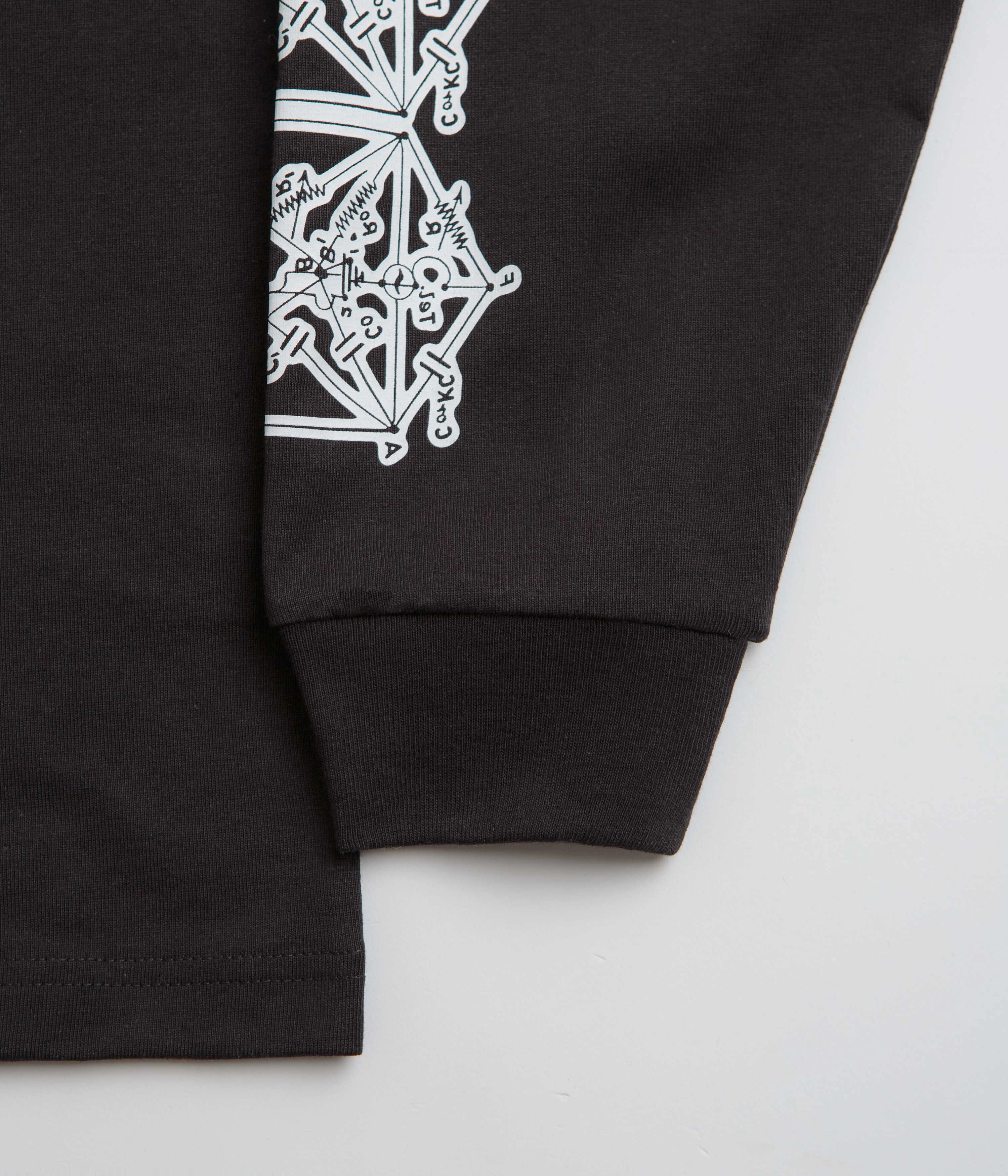 Casual Essential The Trilogy Tapes Envelope Goat Long Sleeve T-Shirt - Black