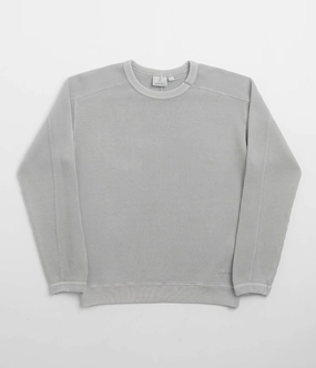 Gramicci Waffle Crewneck Sweatshirt - Pewter Wrinkle-Resistant product tweed warmth