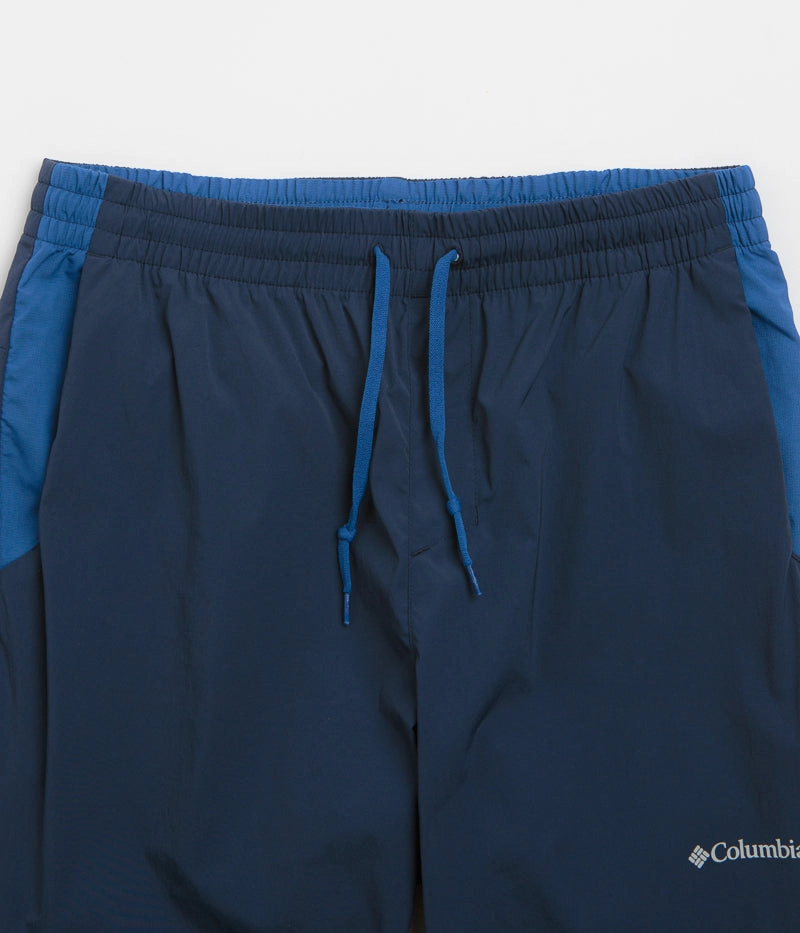 Columbia Tech Nylon Pants - Mountain Blue / Collegiate Navy Comfort Stretch Urban Fit