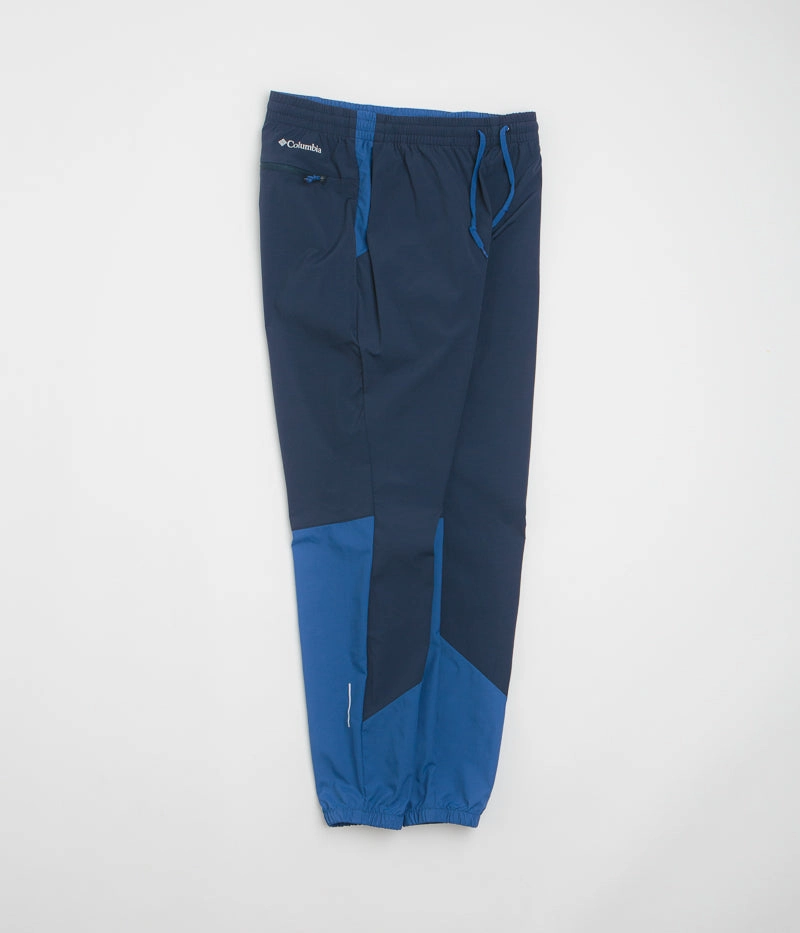 Columbia Tech Nylon Pants - Mountain Blue / Collegiate Navy Snag Proof Fabric Tagless Labeling