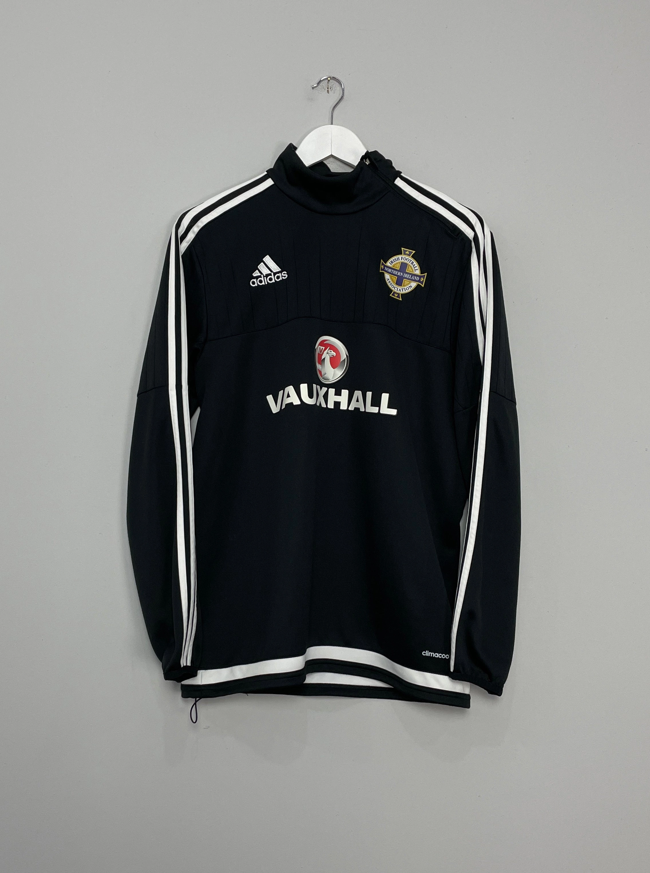 2015/16 NORTHERN IRELAND 1/2 ZIP TRAINING TOP (M) ADIDAS Gym outfit