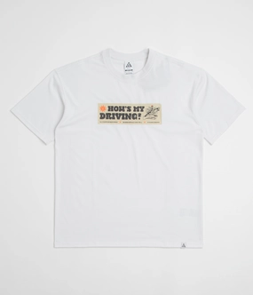 Comfy Fit Nike ACG Canoe Sticker T-Shirt - Summit White
