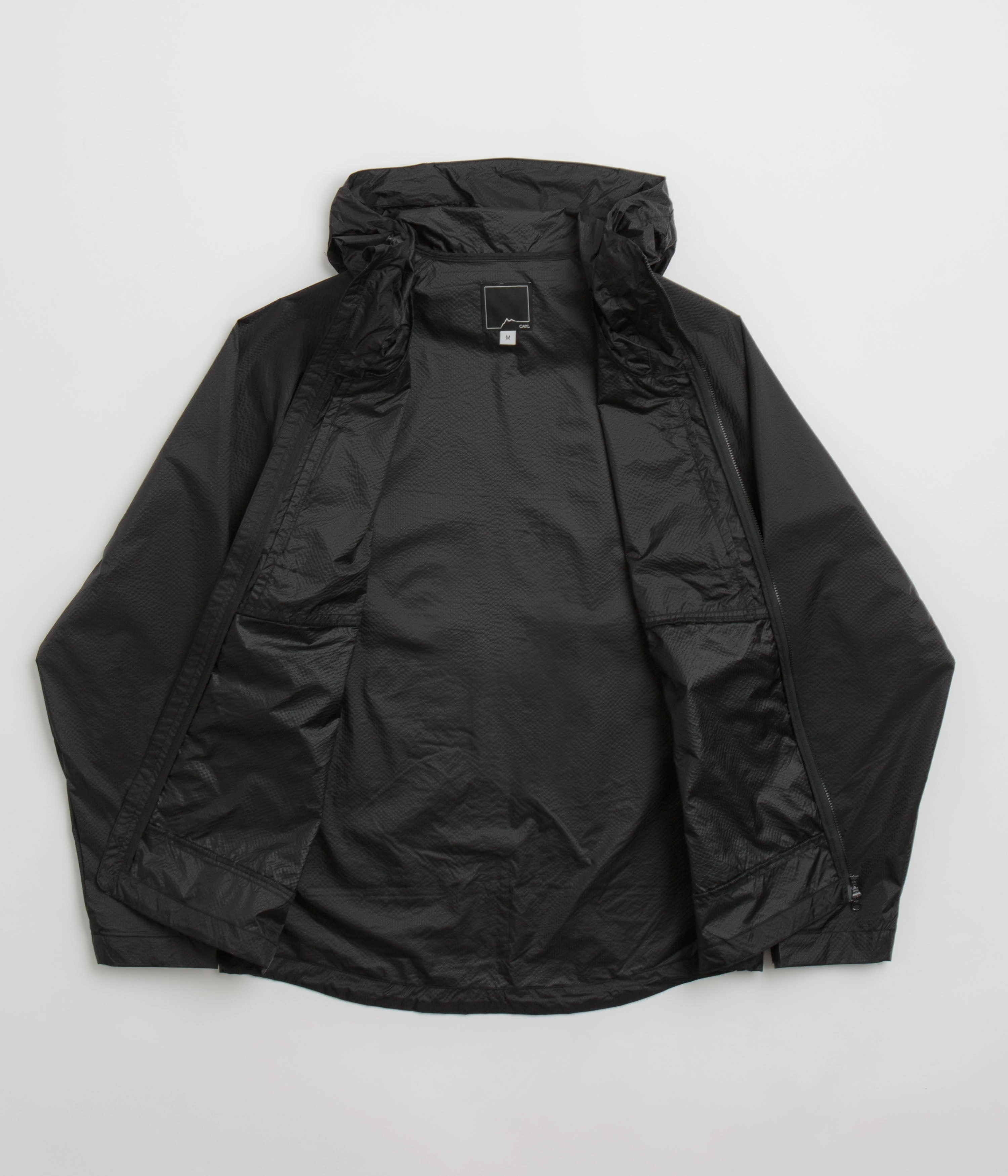 Cayl Ripstop Nylon Jacket - Black Taped Edges