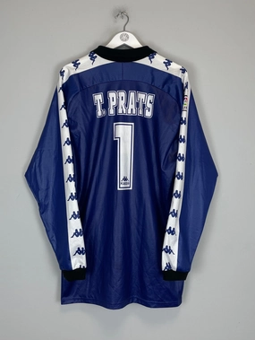 Reinforced Shoulder Panels Cooling mesh 1997/98 REAL BETIS T.PRATZ #1 *PLAYER ISSUE* GK SHIRT (XL) KAPPA