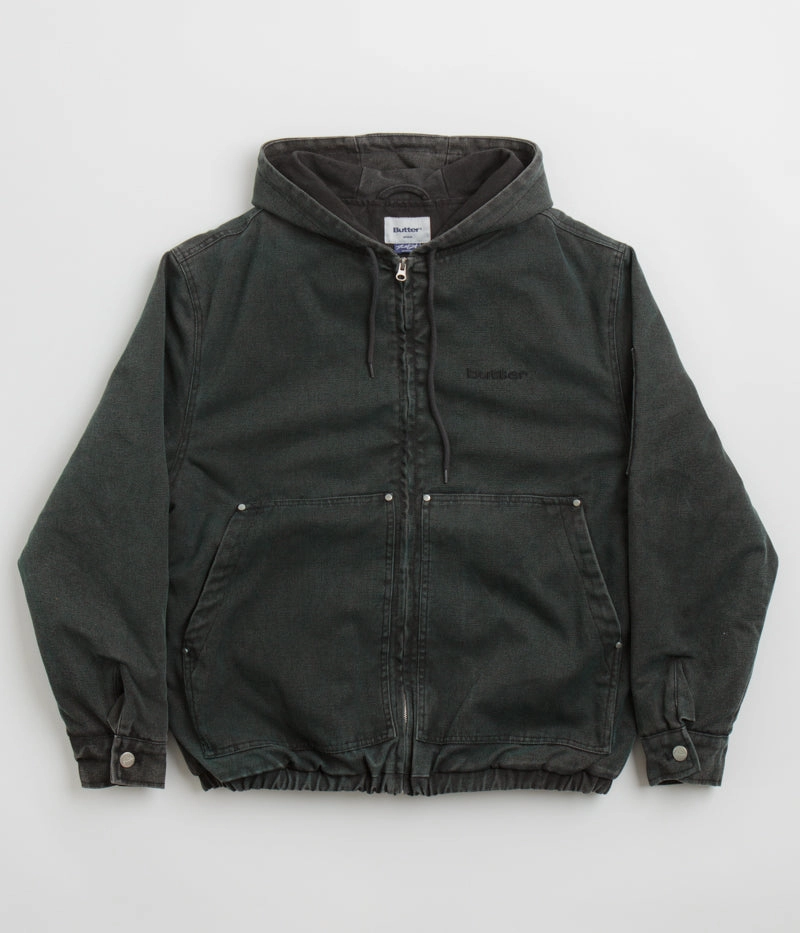 Panama Butter Goods Davide Work Jacket - Washed Black