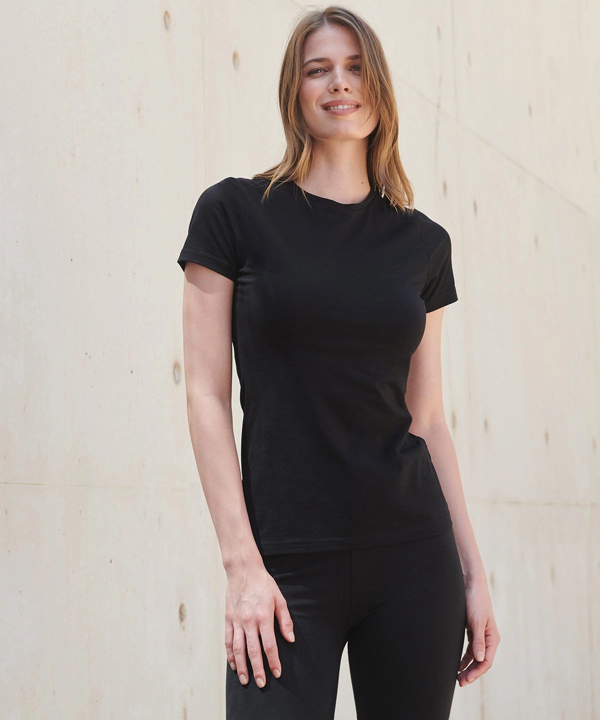 Modern Wear Feel Good Womens Stretch T | BABY PINK