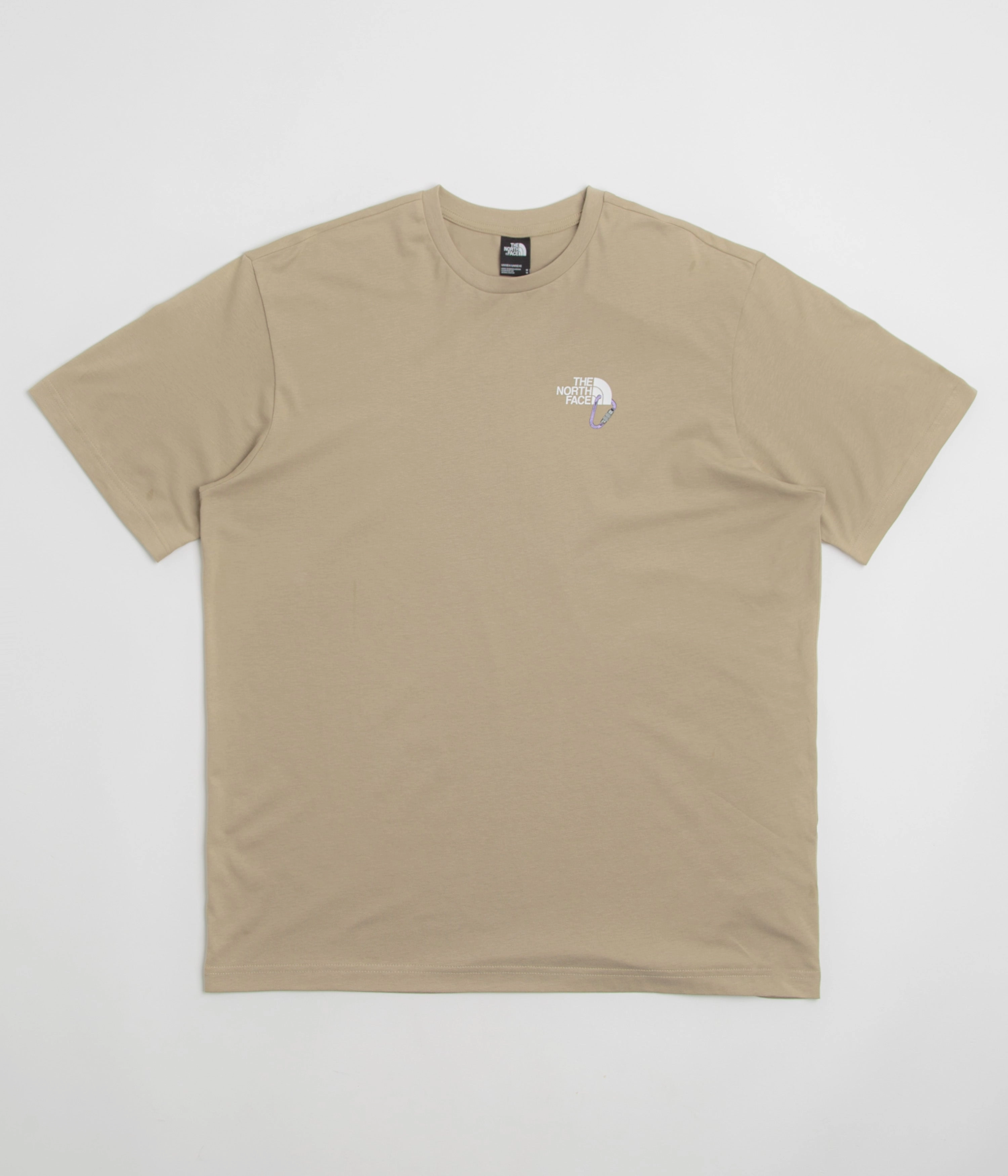 Comfortable and stylish Layered Comfort The North Face Explore Carabiner Relaxed T-Shirt - Mushroom Grey