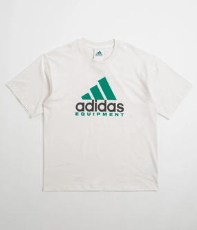 Adidas EQT T-Shirt - Cloud White Heathered Texture Non-toxic