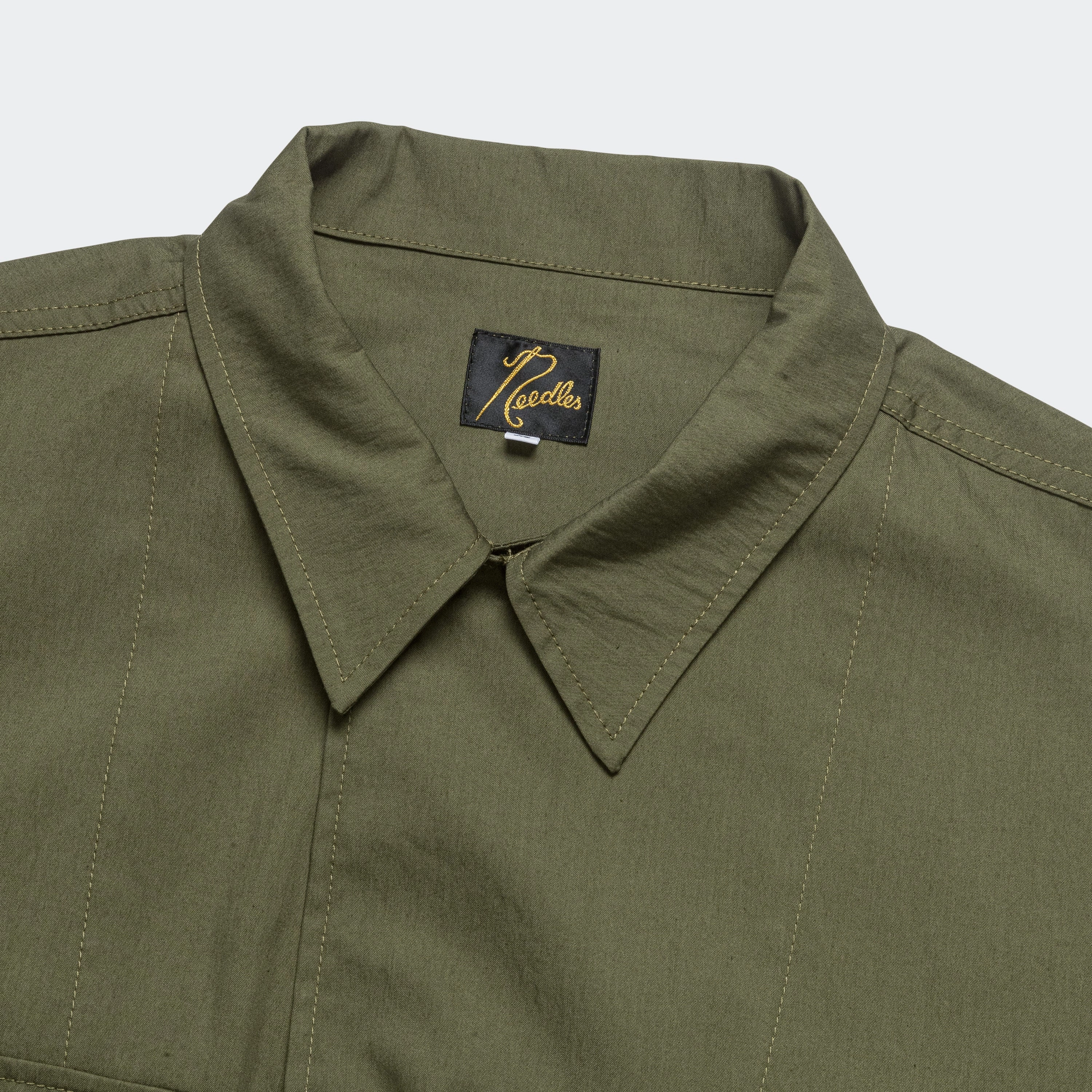 SnapFastenings Field Jacket - Olive C/N Oxford