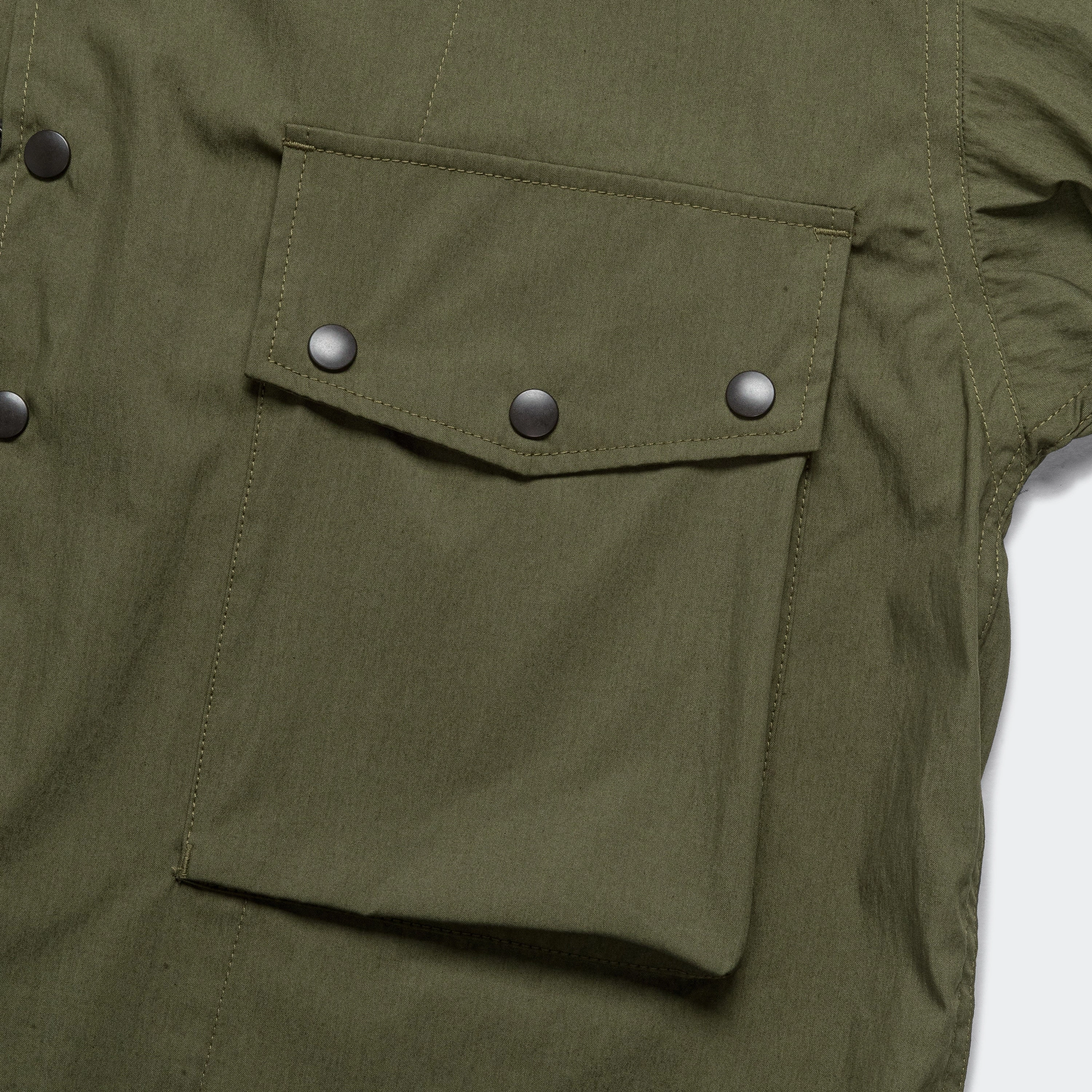 Versatile Daily Layer Field Jacket - Olive C/N Oxford