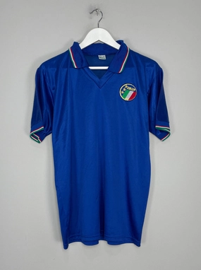 1986/90 ITALY HOME SHIRT (L) DIADORA Layered Insulation System Recycled Polyester Blend