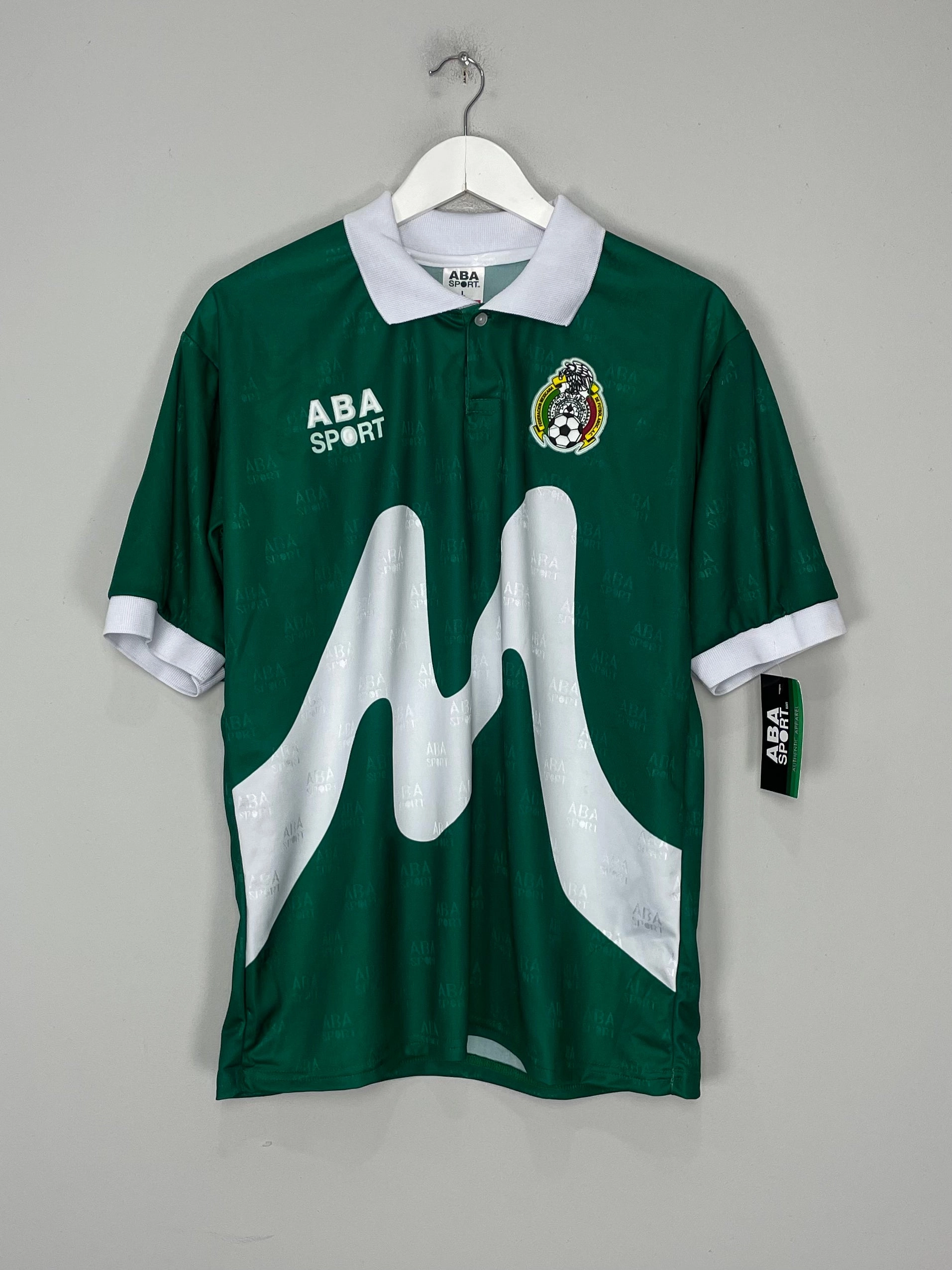 Double Layered Edging Adjustable Drop Tail 1995 Mexico *Reissue* Home (Multiple Sizes) ABA Sport