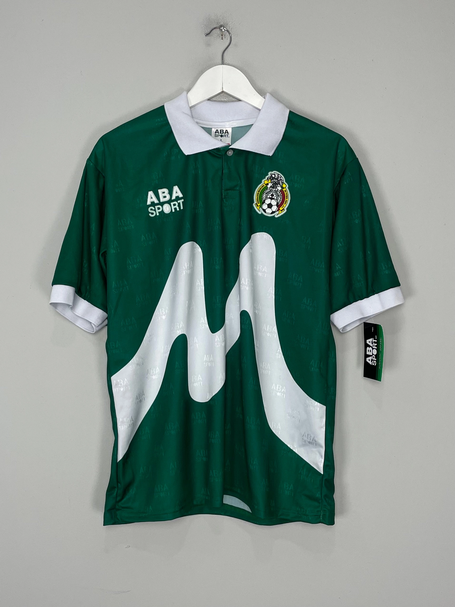 Flexible Shoulder Design Flexible Hemline 1995 Mexico *Reissue* Home (Multiple Sizes) ABA Sport