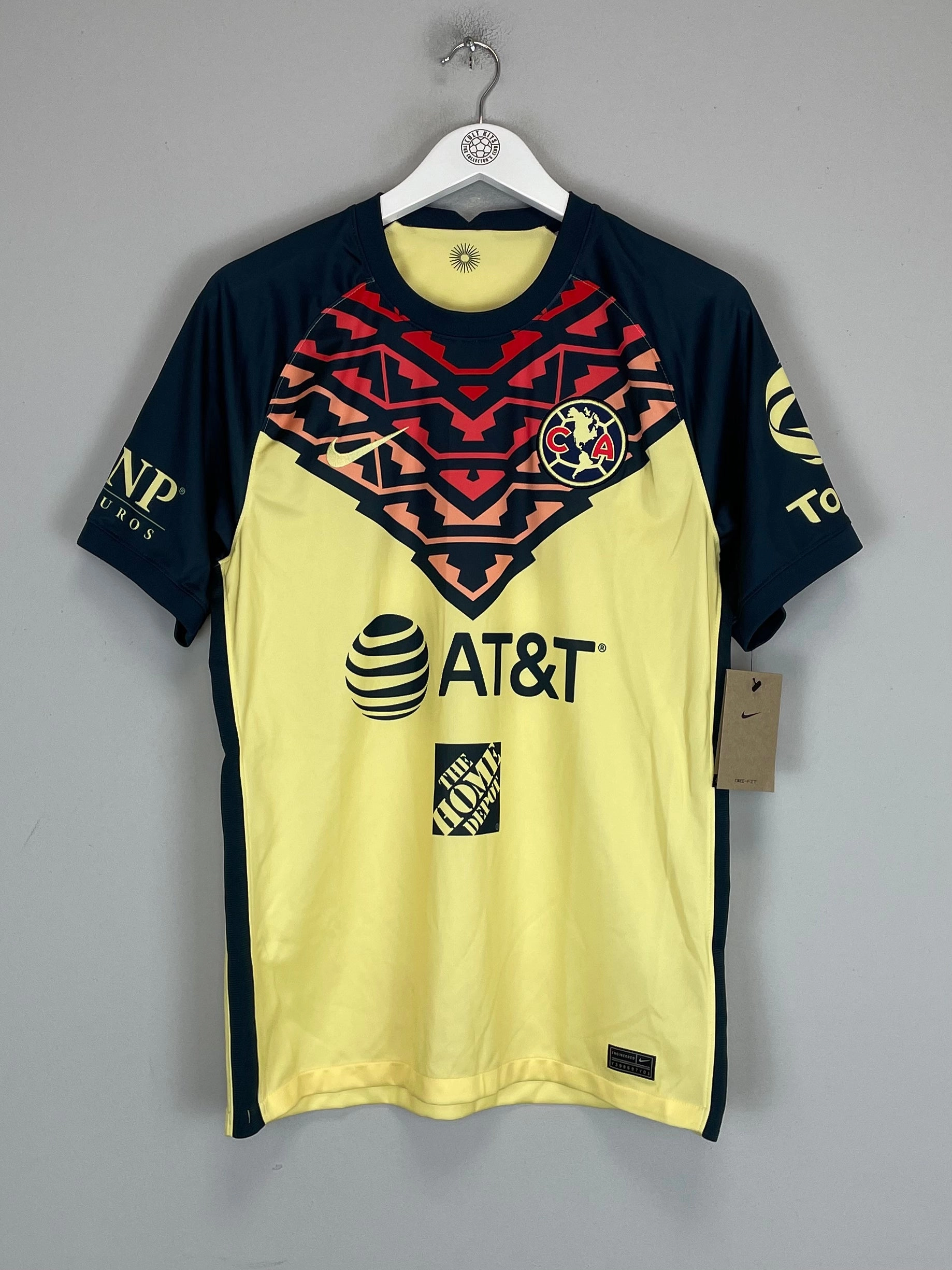 2021/22 CLUB AMERICA HOME SHIRT (M) NIKE Stretch performance