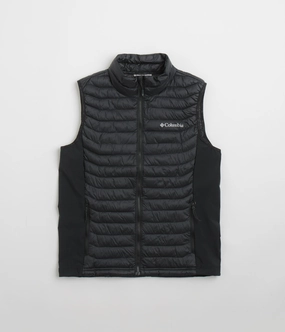 suitable for offline stores All-Season Wear Columbia Powder Pass Hybrid Vest - Black