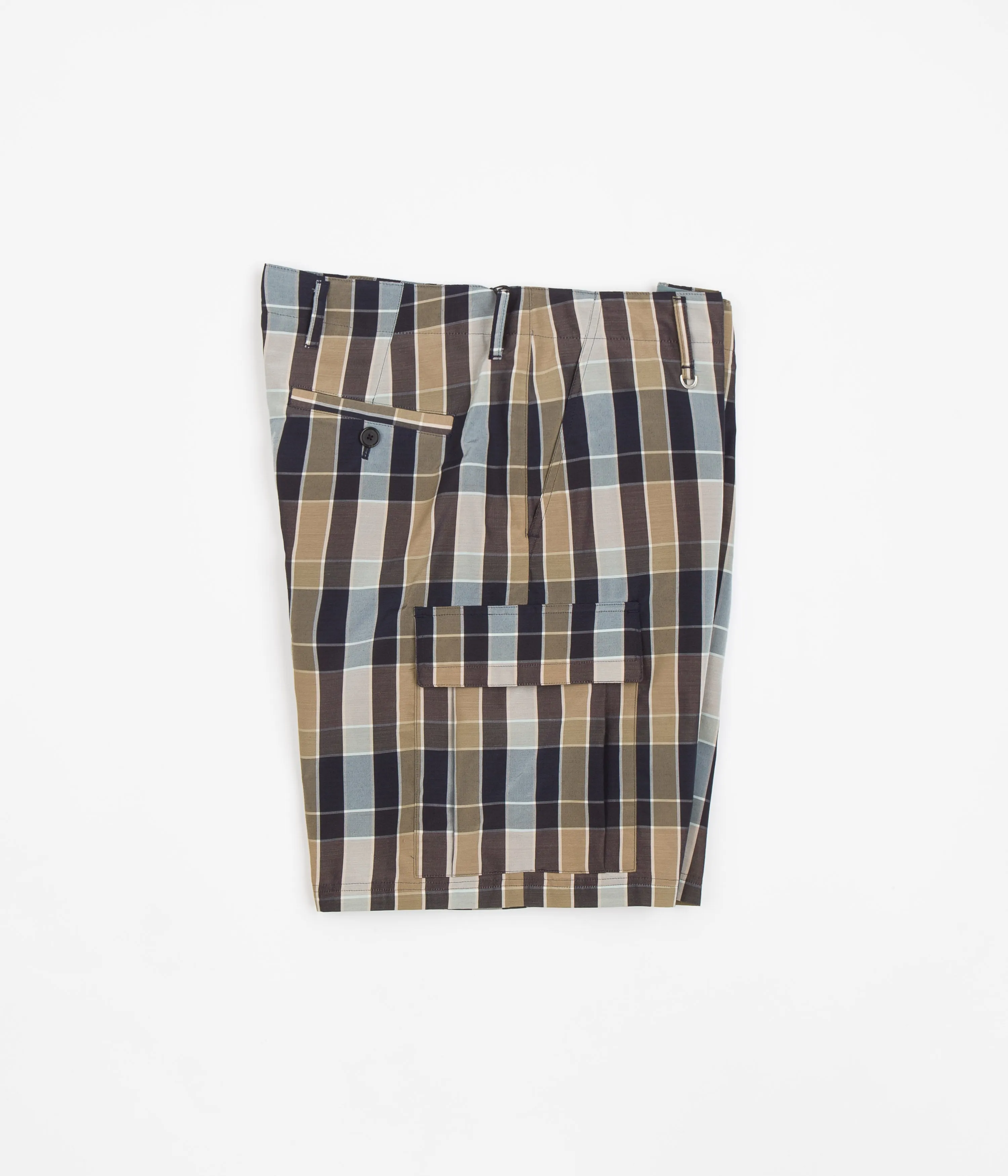 Pop Trading Company x Paul Smith Cargo Shorts - Blue Active Fit