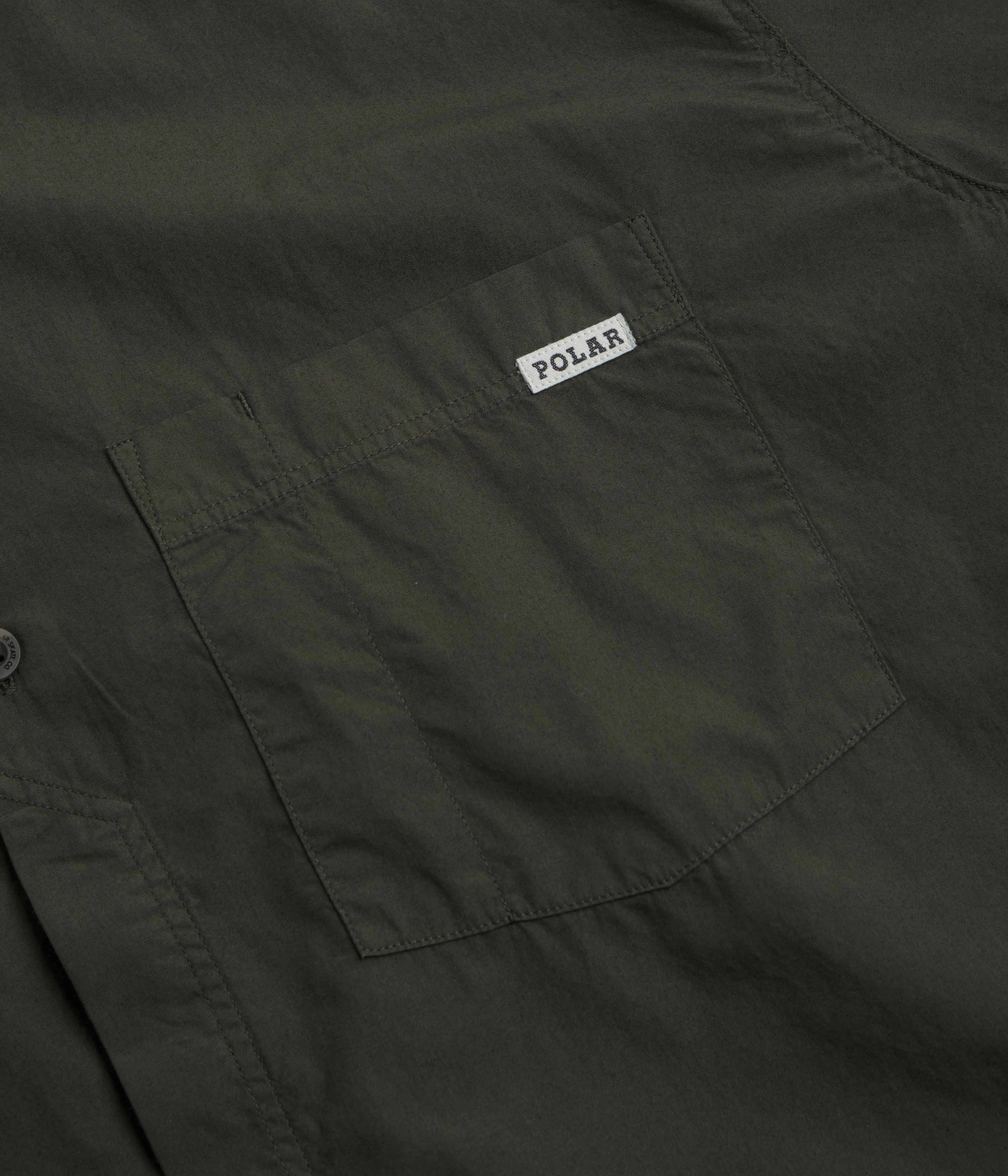 holiday season Premium Finish Polar Mitch Short Sleeve Shirt - Dirty Black