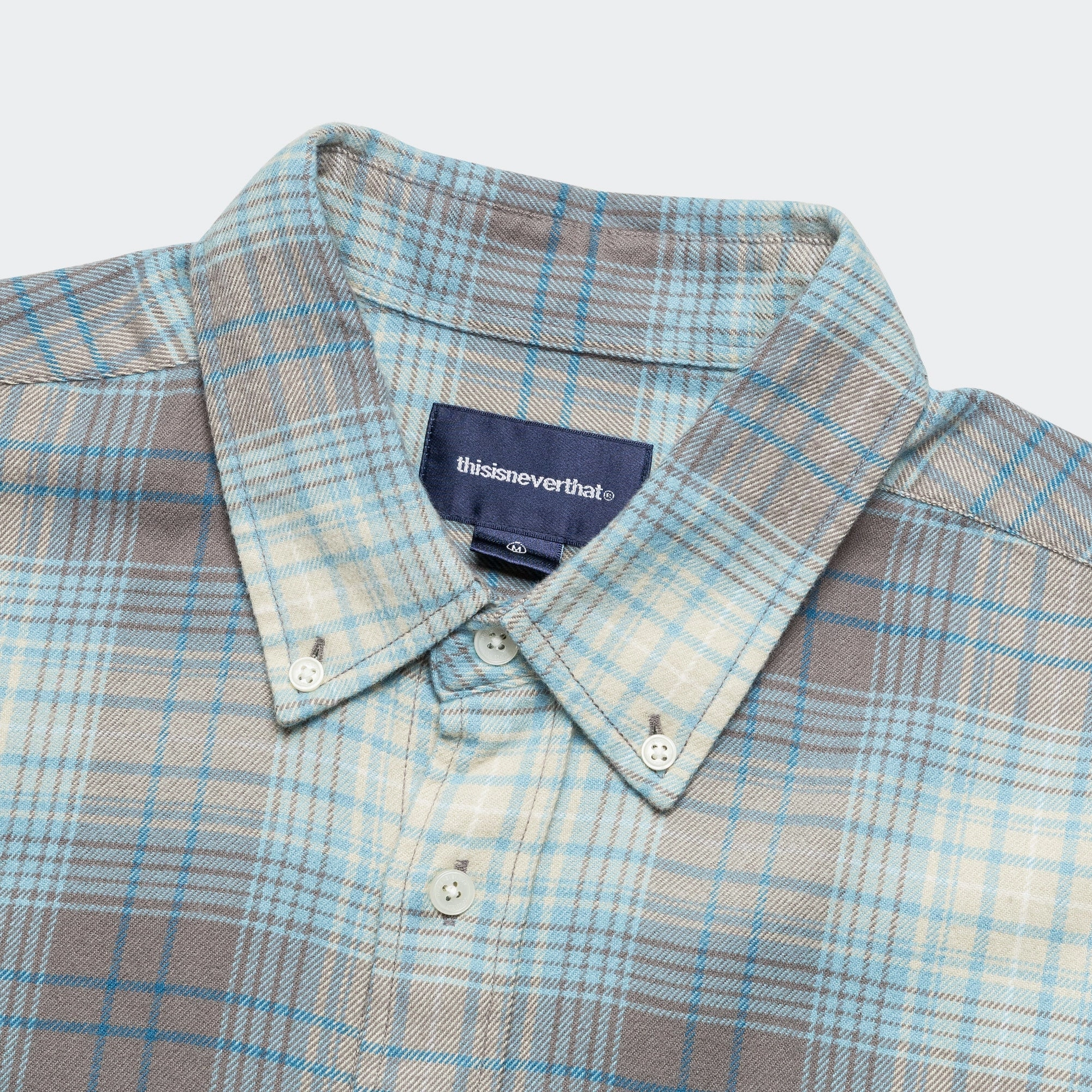 Flannel Check Shirt - Brown Thermal regulation