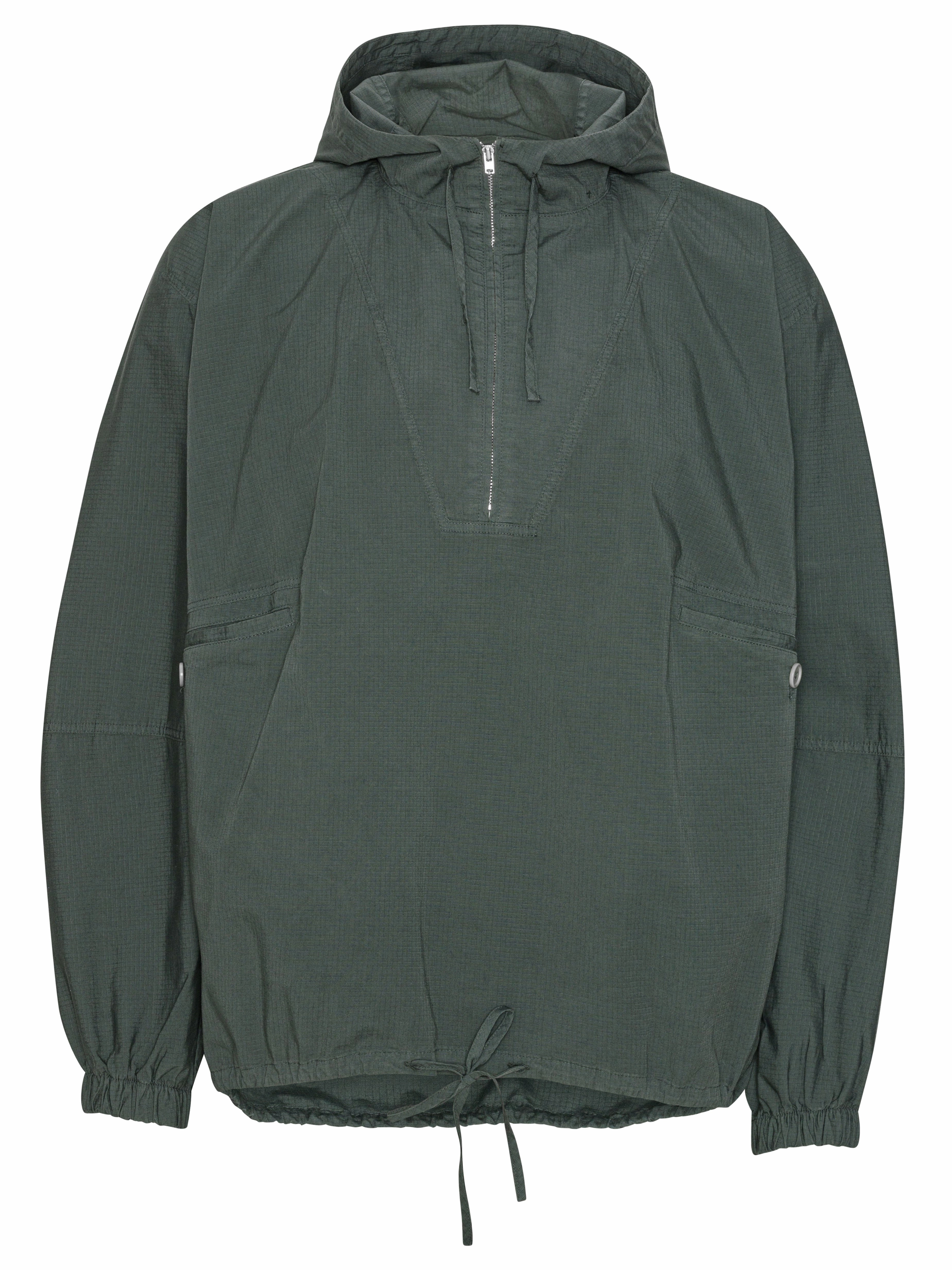 Timeless Form Flat Anorak - Dark Petrol