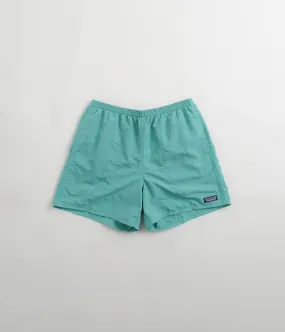 Playful Prints Pilates wear Patagonia Baggies 5" Shorts - Subtidal Blue