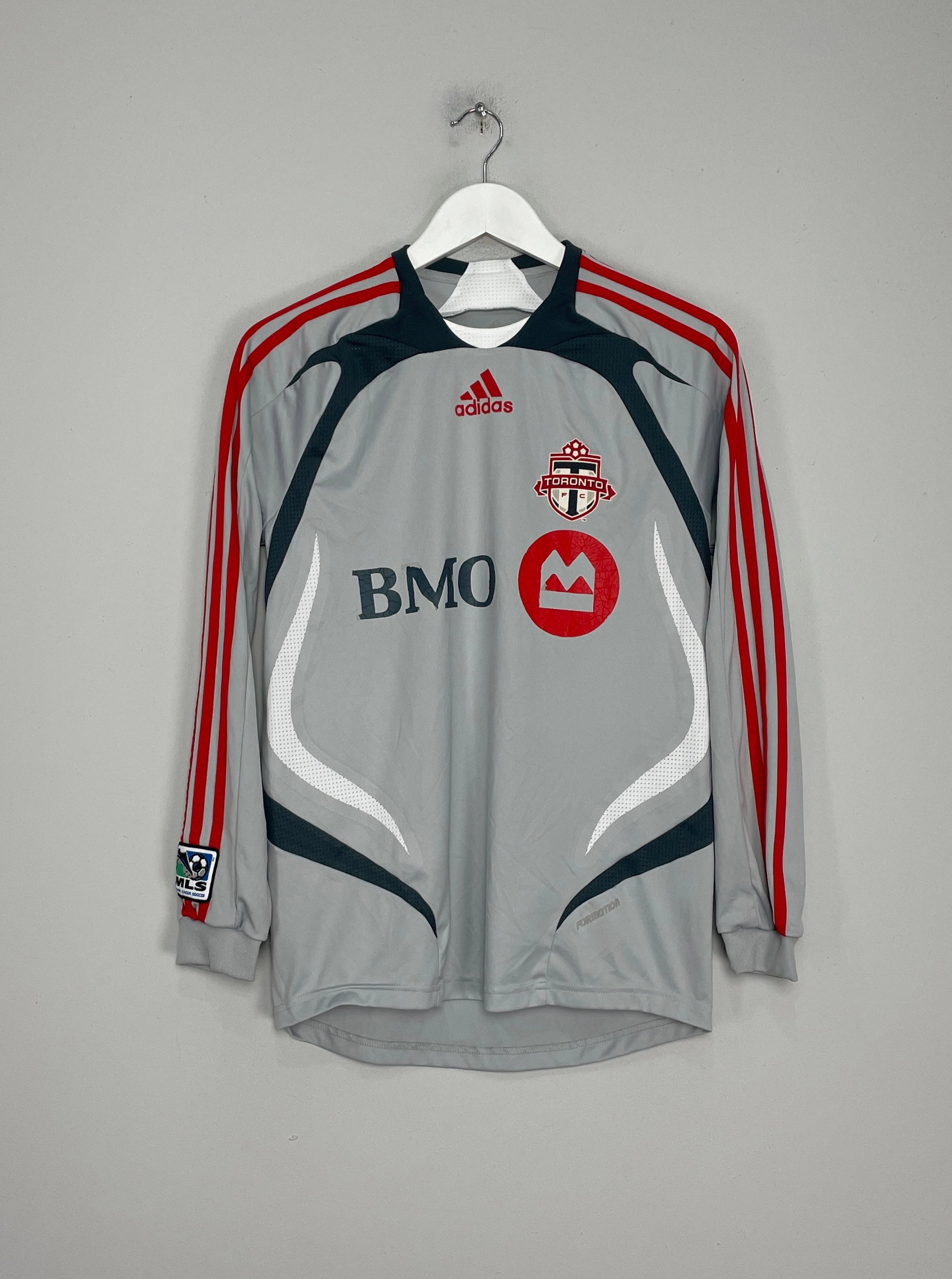 Double Stitched Hem 2007/08 TORONTO FC L/S AWAY SHIRT (S) ADIDAS