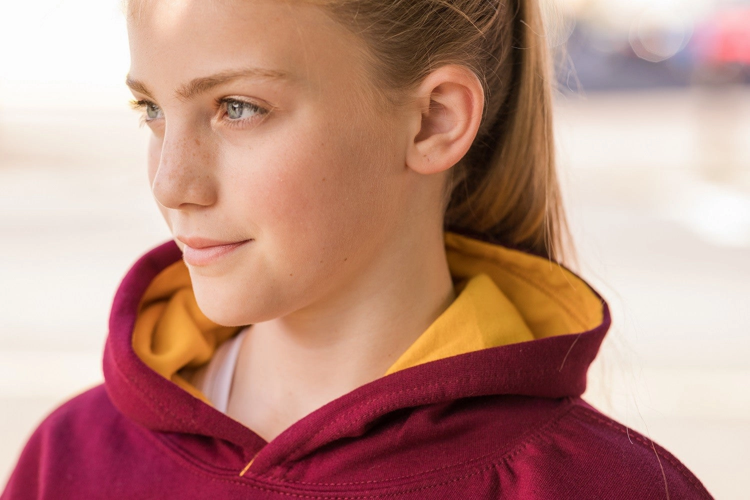 Kids Varsity Hoodie | HEATHER GREY/FRENCH NAVY Athletic Apparel Christmas outfit