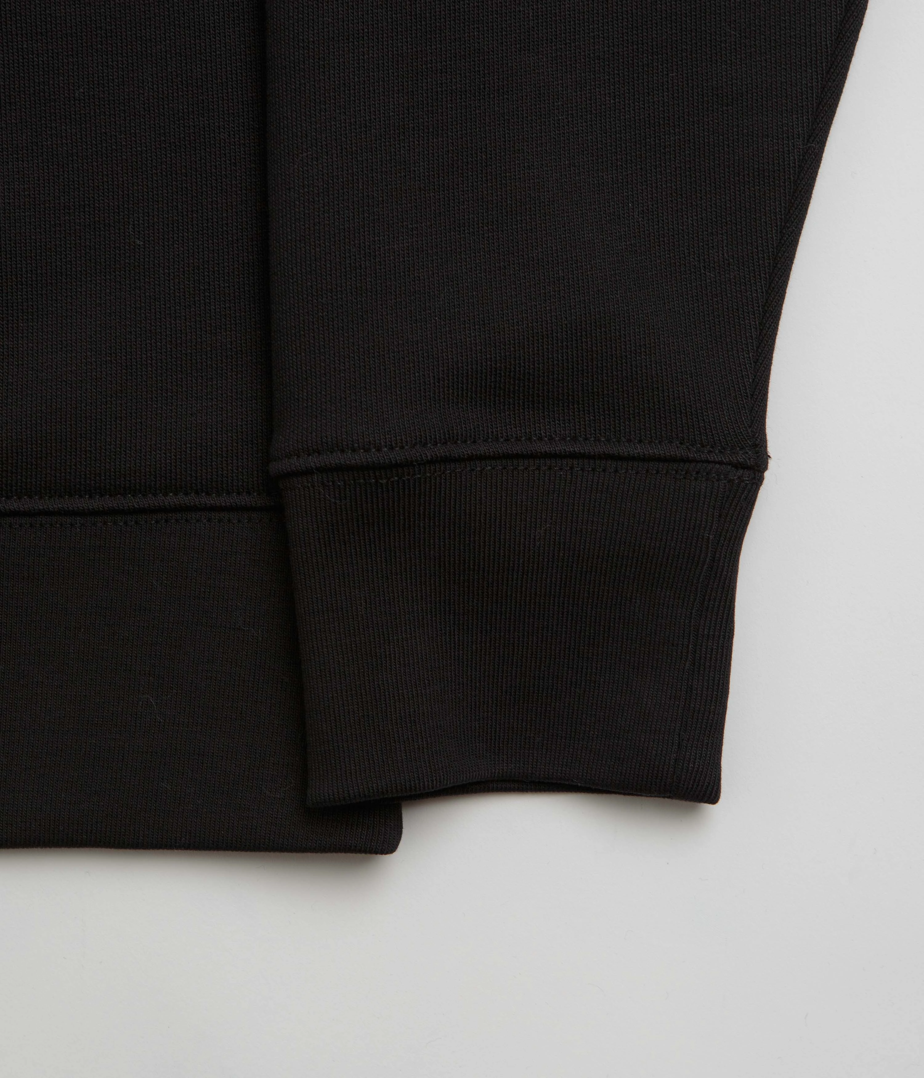 flatspot Collegiate Crewneck Sweatshirt - Black Everyday Comfort