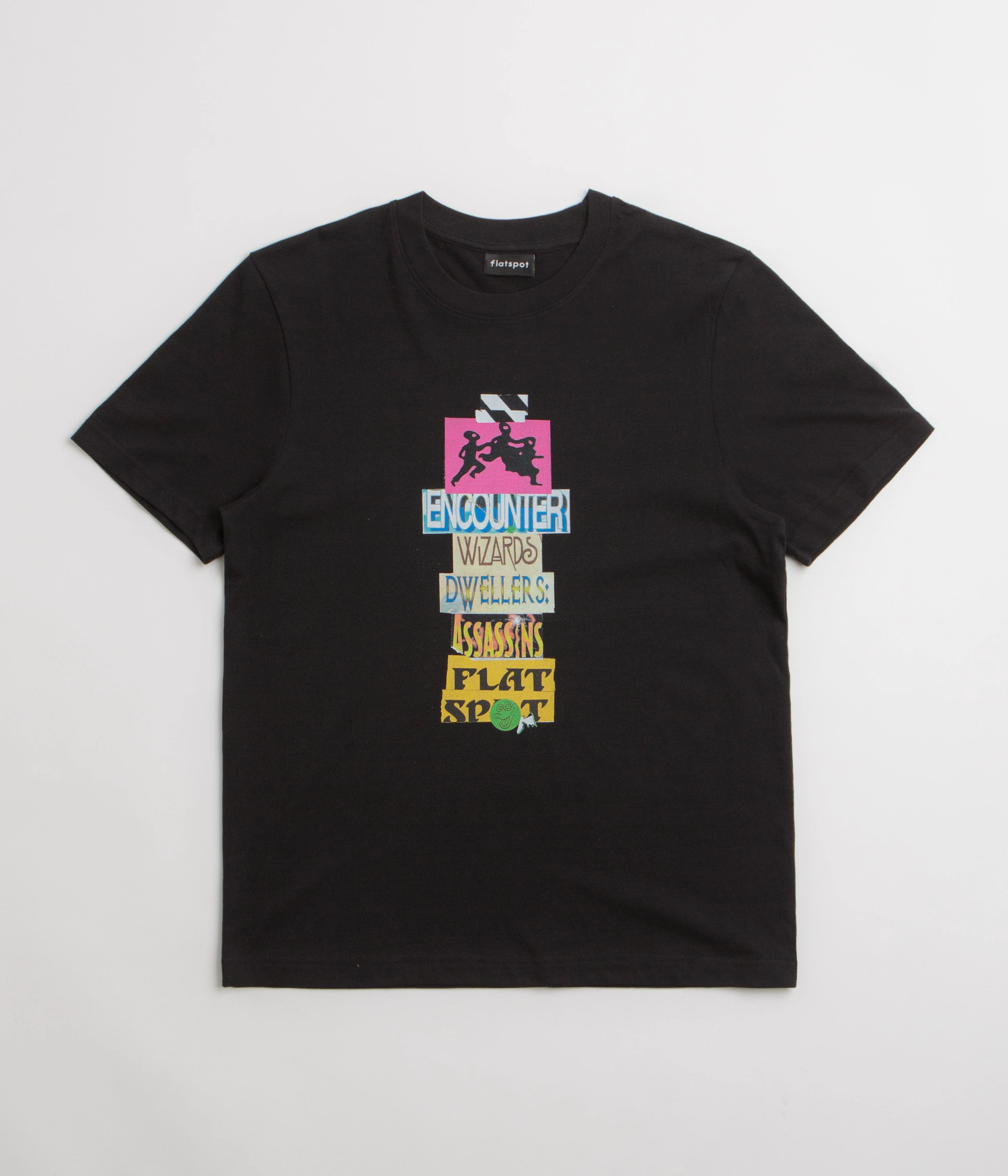 Easygoing Design flatspot Encounter T-Shirt - Black