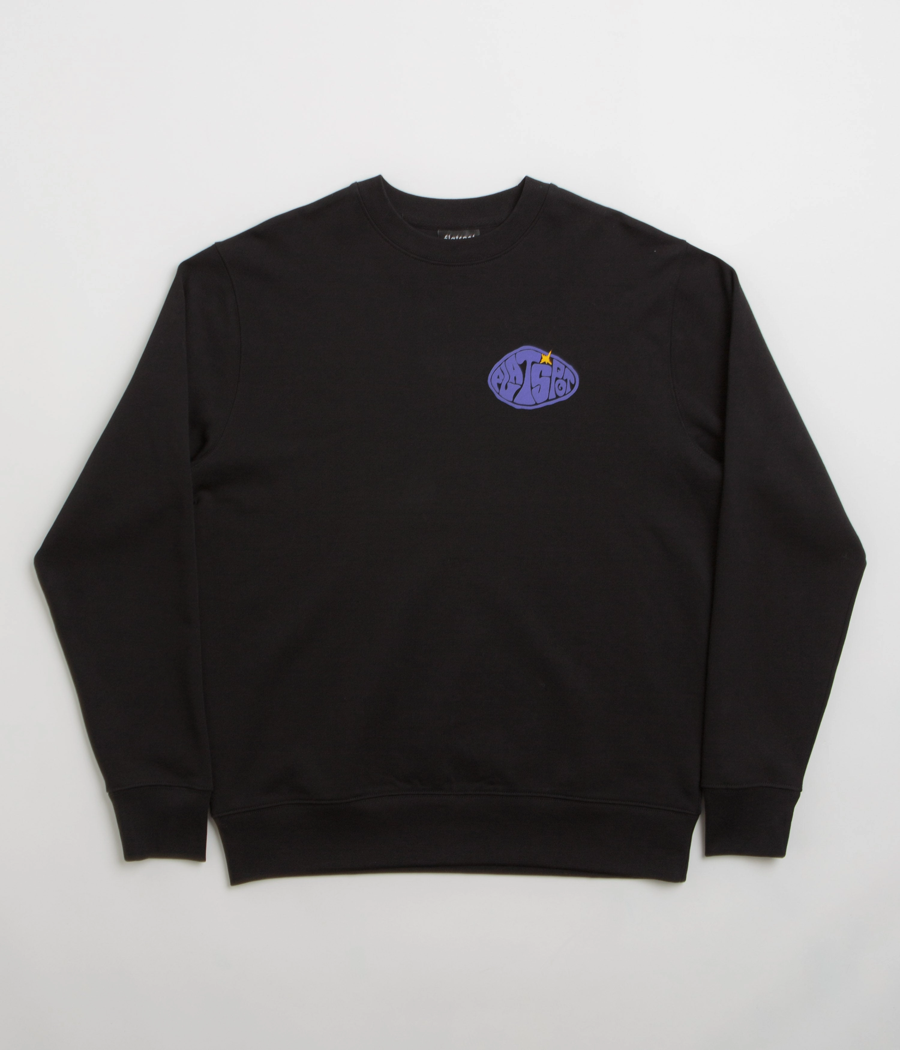 flatspot Hole Crewneck Sweatshirt - Black soft fit Weekend Minimal