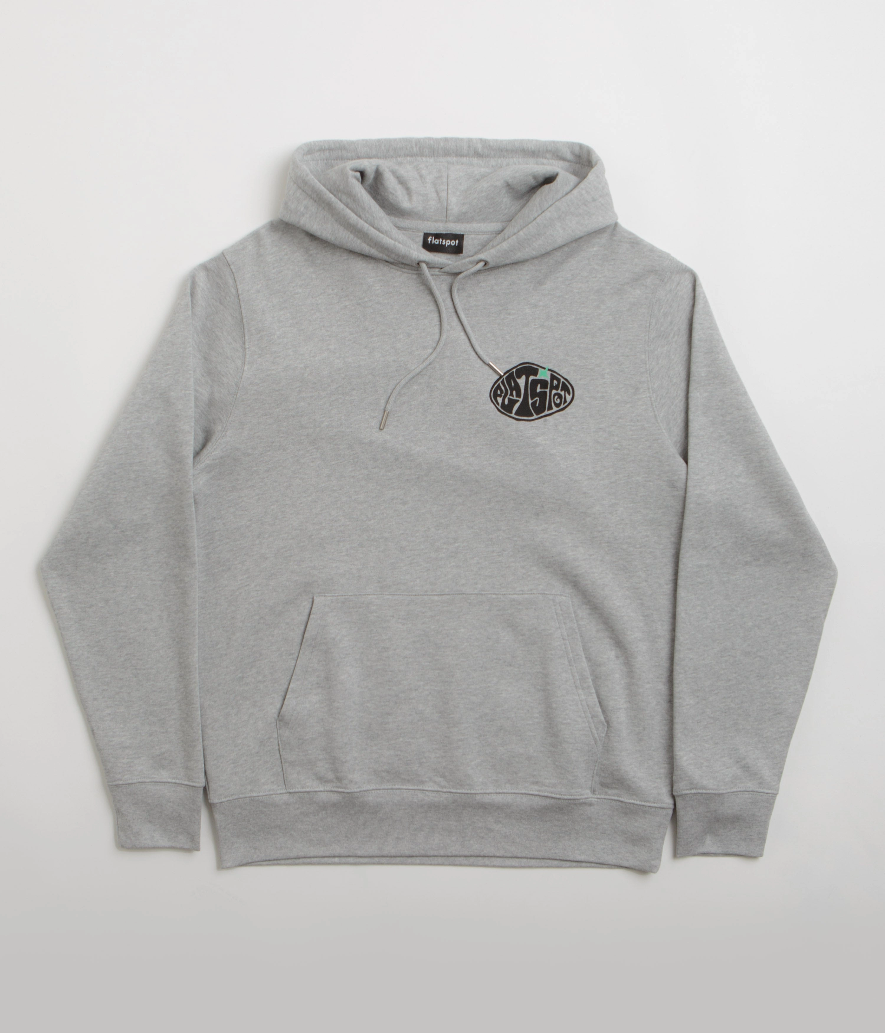 flatspot Hole Hoodie - Heather Grey skating clothes