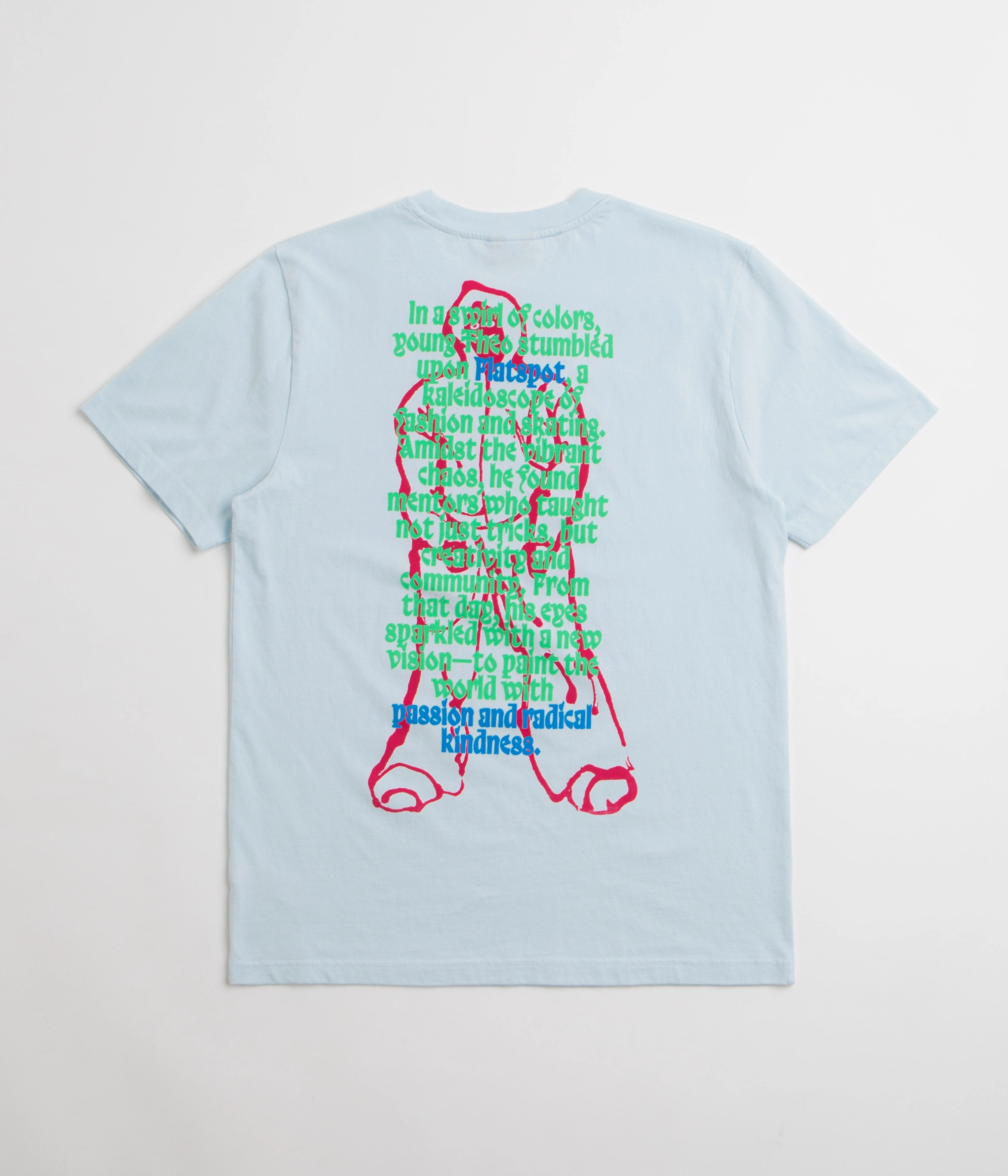 flatspot Pickle Pete T-Shirt - Blue Ice Chic Fashion Casual Layering