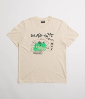 Durable Material Chilly Wear flatspot Terrible Mysterious Beauty T-Shirt - Natural Raw