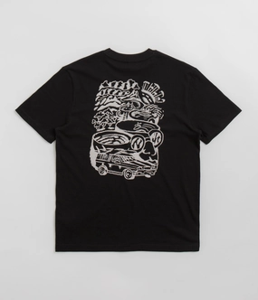 Versatile Layer birthday party flatspot x Yallah T-Shirt - Black