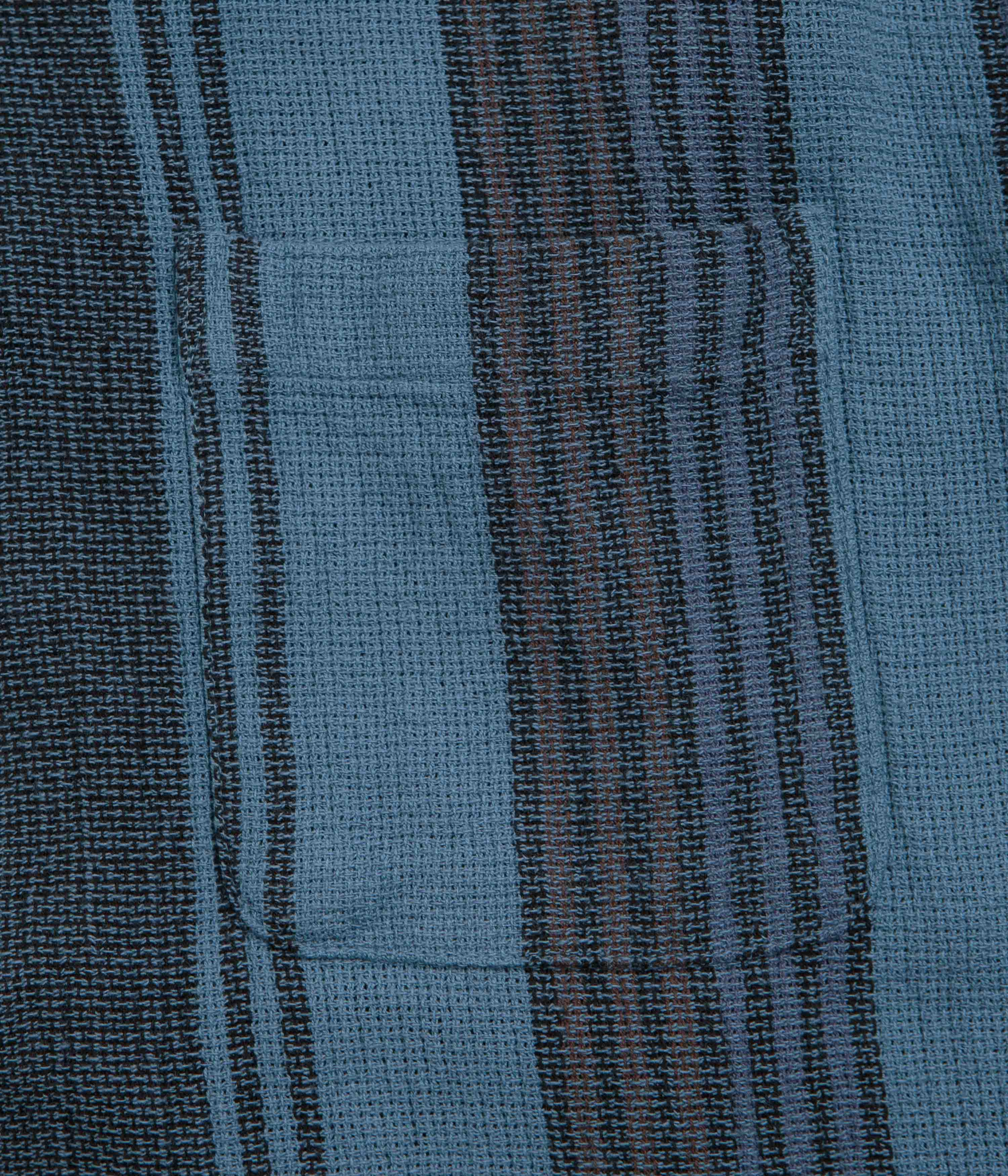 Obey Frazer Short Sleeve Shirt - Black Multi Odorless Binding Tape